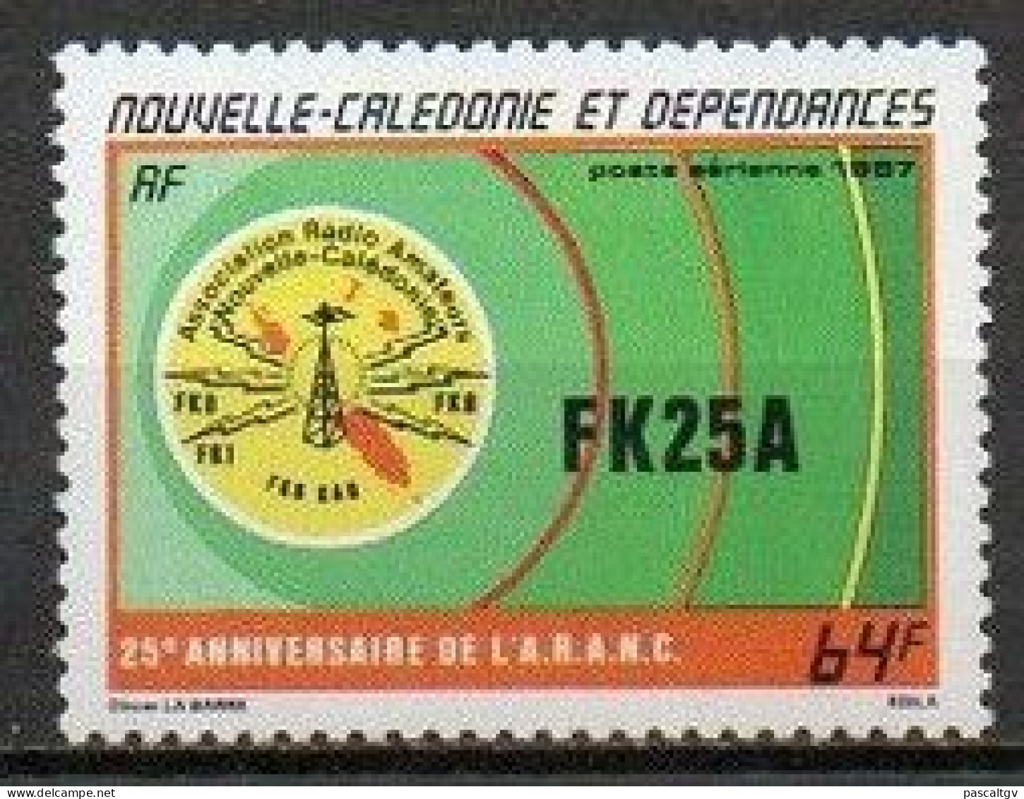 Nouvelle Calédonie - 1987 - PA N° 254  ** - Unused Stamps