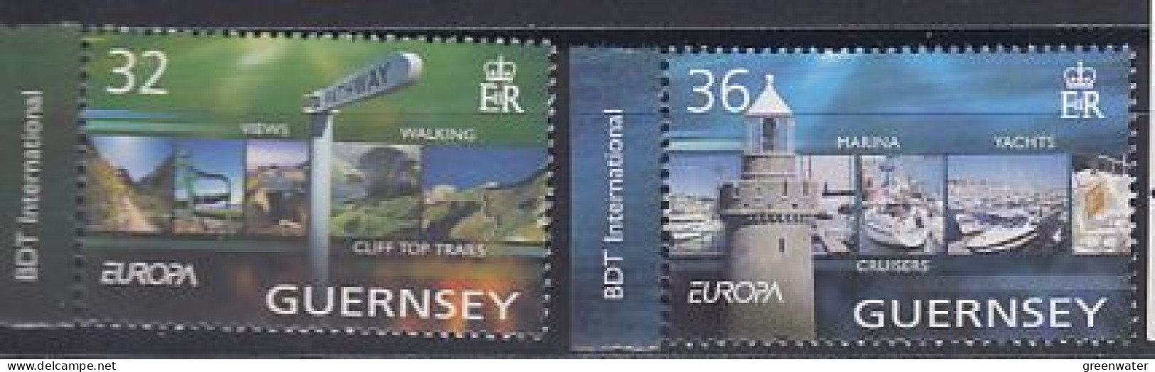 Europa Cept 2004 Guernsey 2v ** Mnh (59515B) - 2004