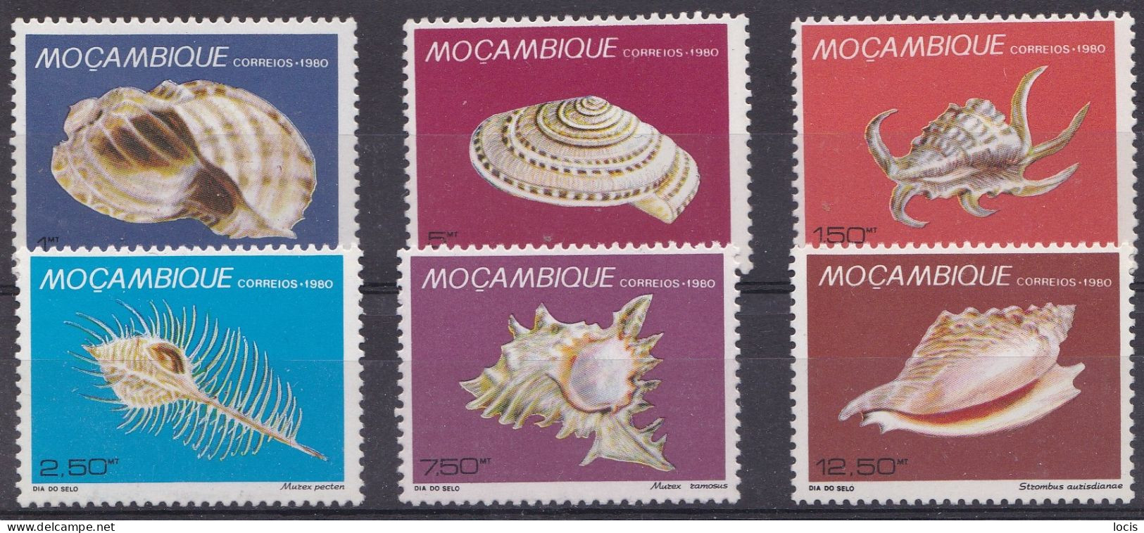 MOCAMBIQUE 1980 MNH** - Conchas