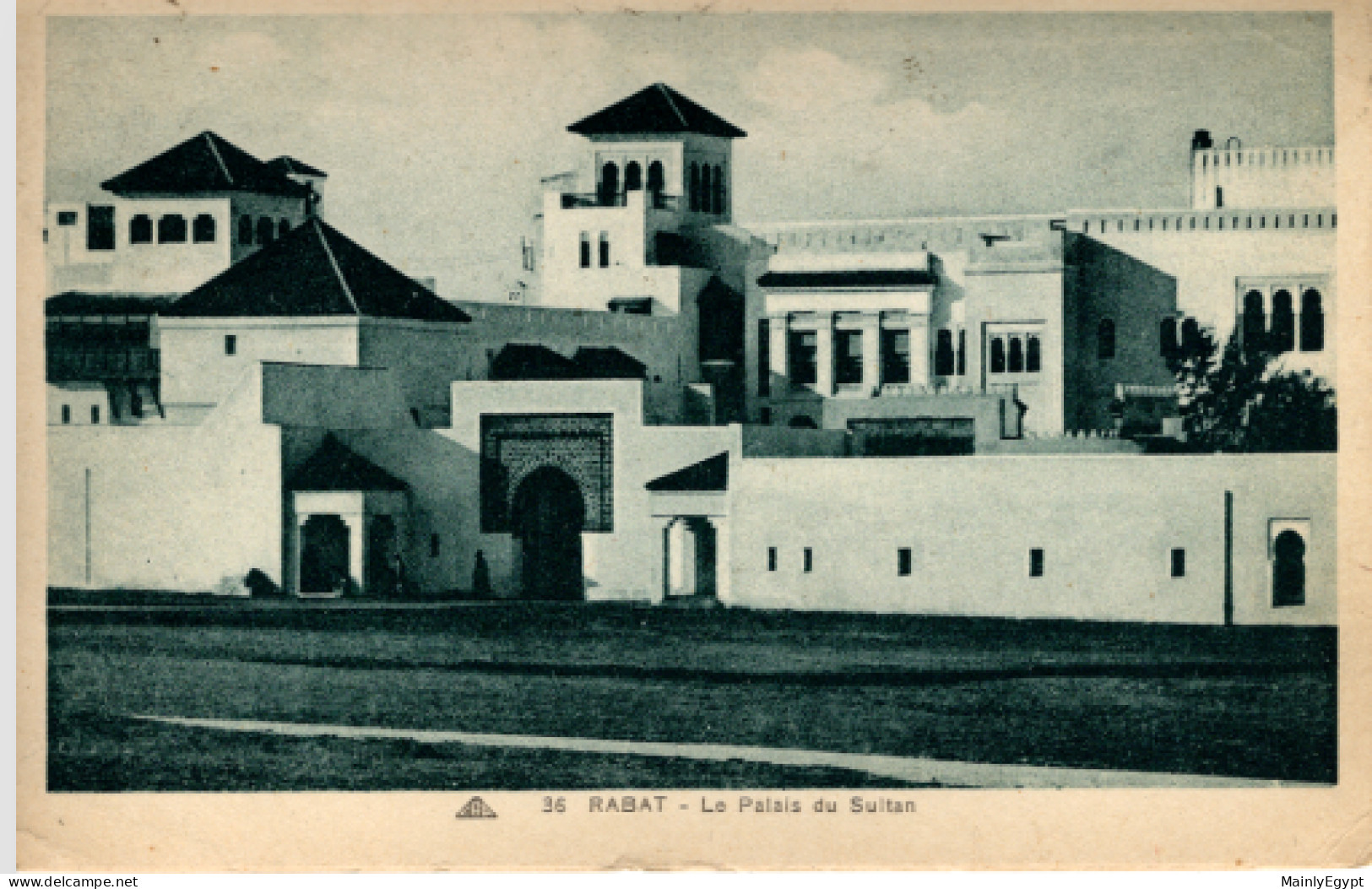 Morocco:  Postcard: Rabat, Palace Of The Sultan  - PC38 - Rabat