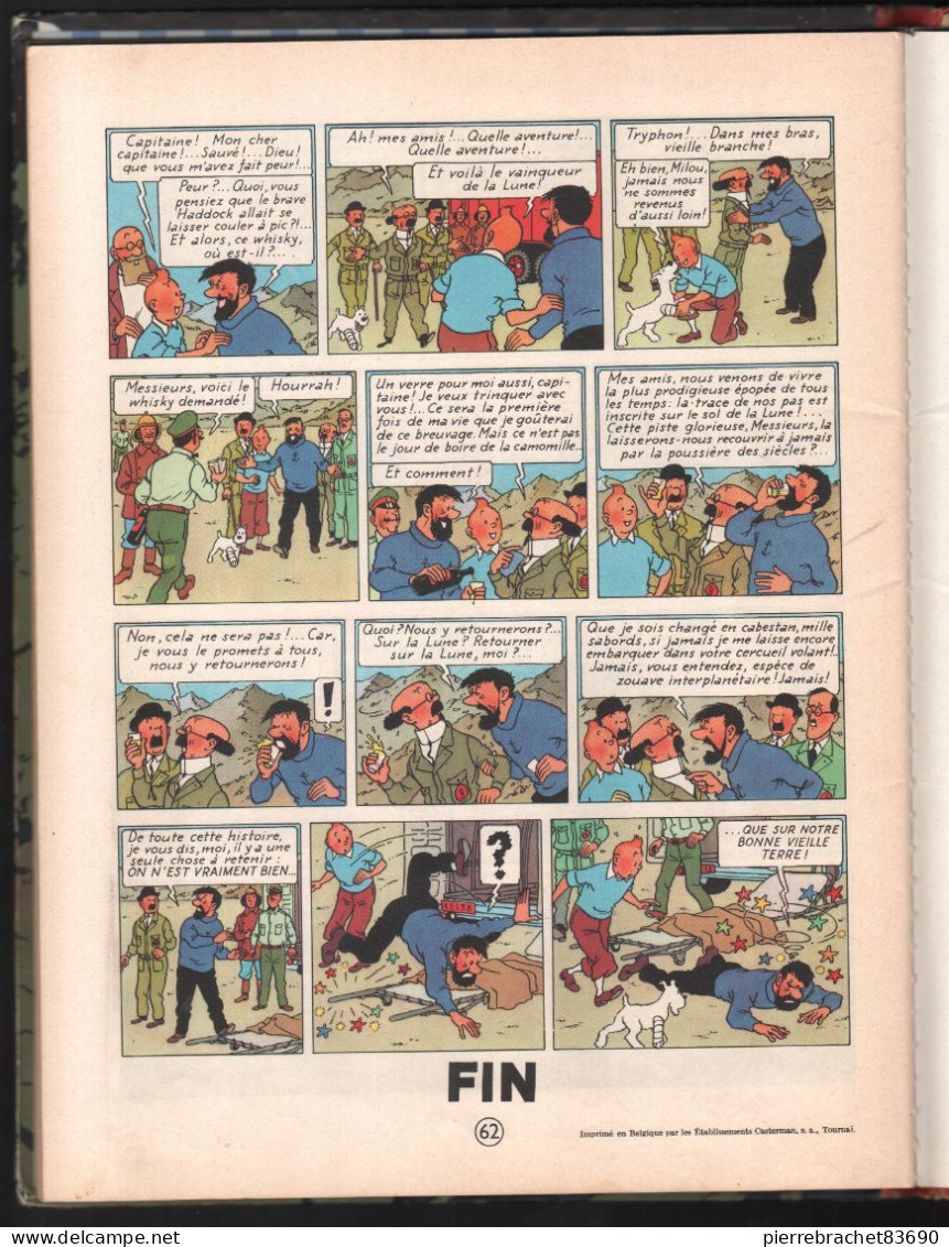 TINTIN. ON A MARCHÉ SUR LA LUNE - Tintin