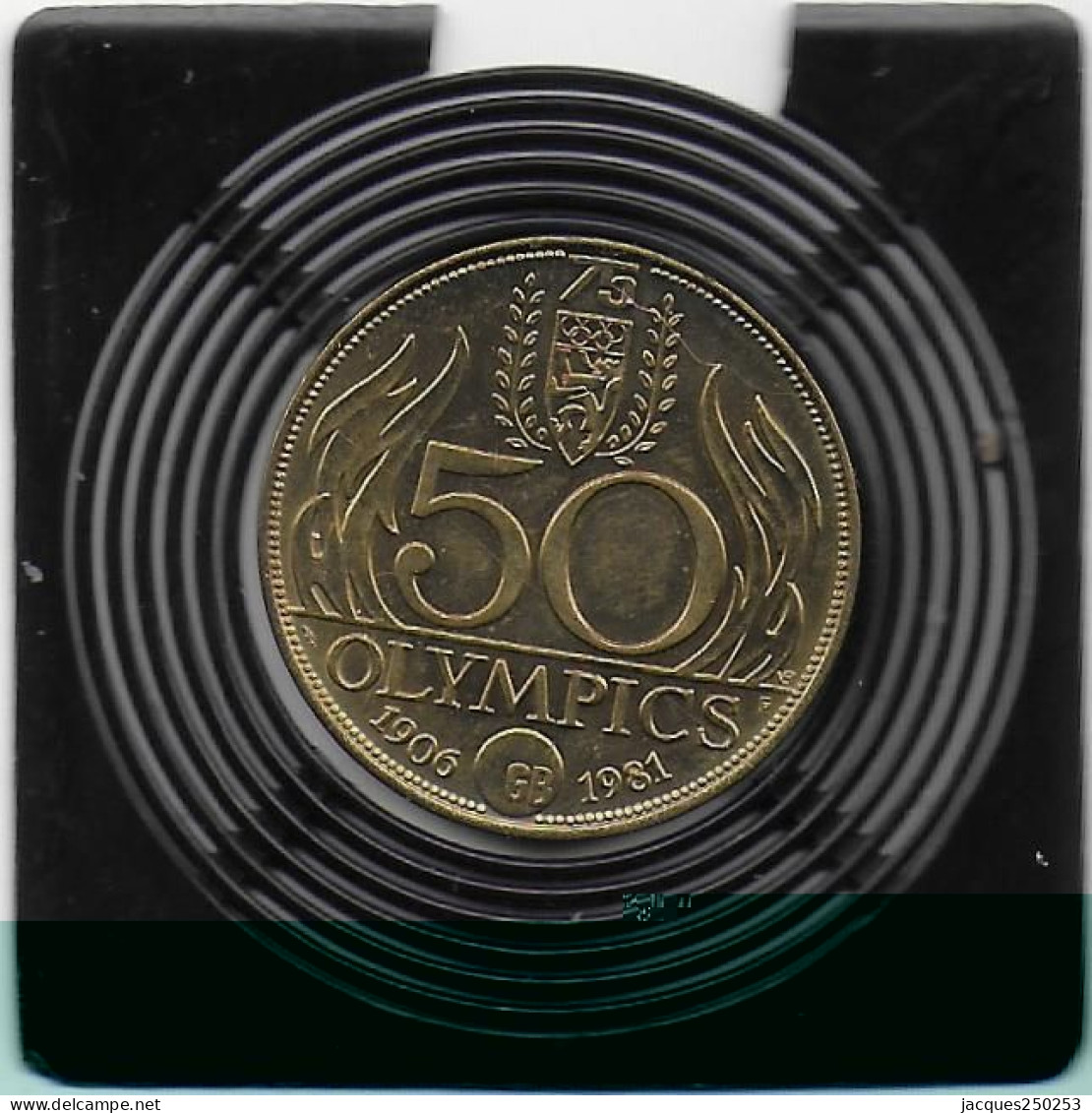 50 OLYMPICS 1906-1981 - Gemeindemünzmarken