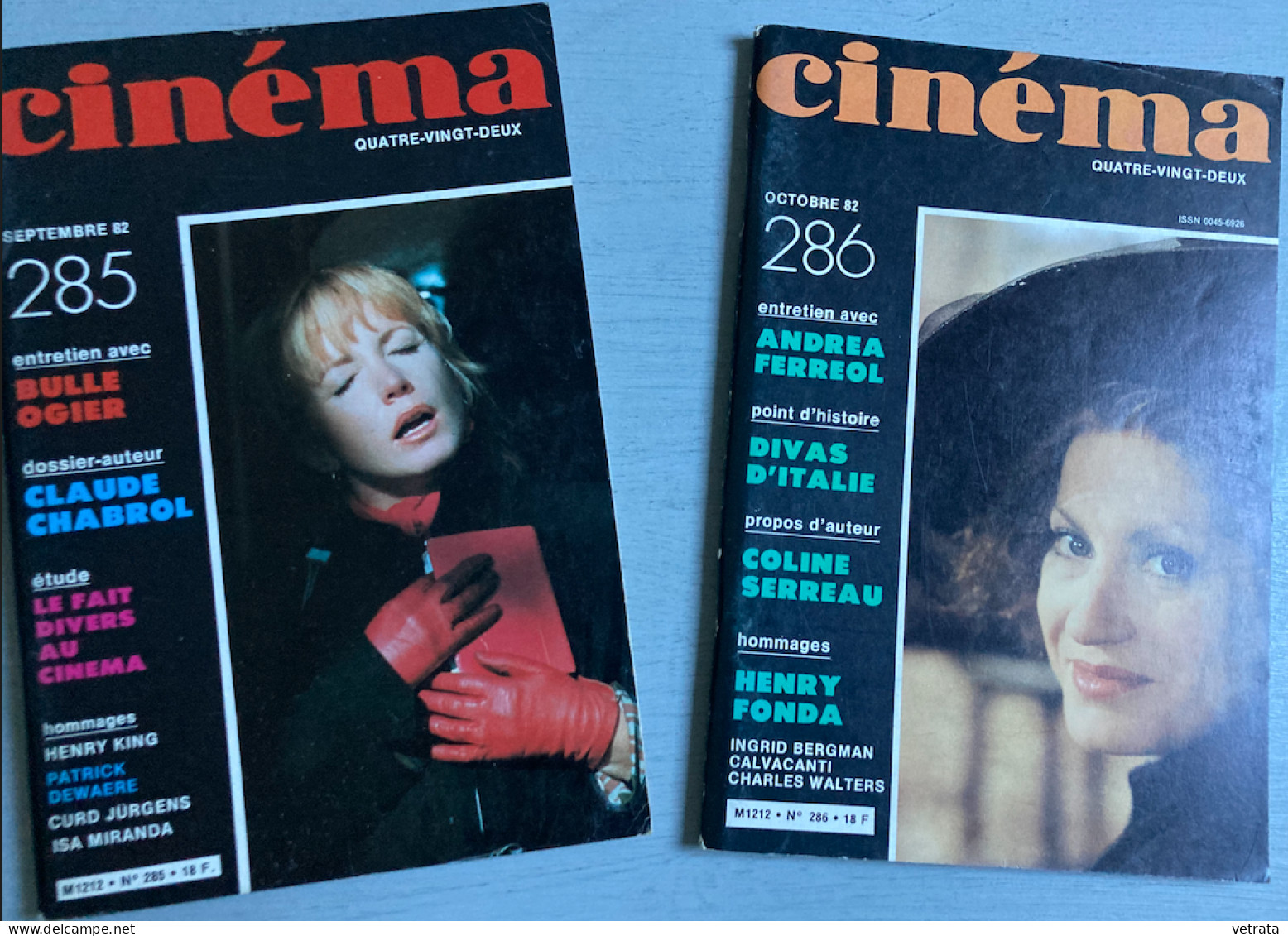 Cinéma = 13 N° de la Revue de la Fédération Française des Ciné-Clubs (1977/82) : N°223/227 (1977)-238 (1978)-250/251 (19