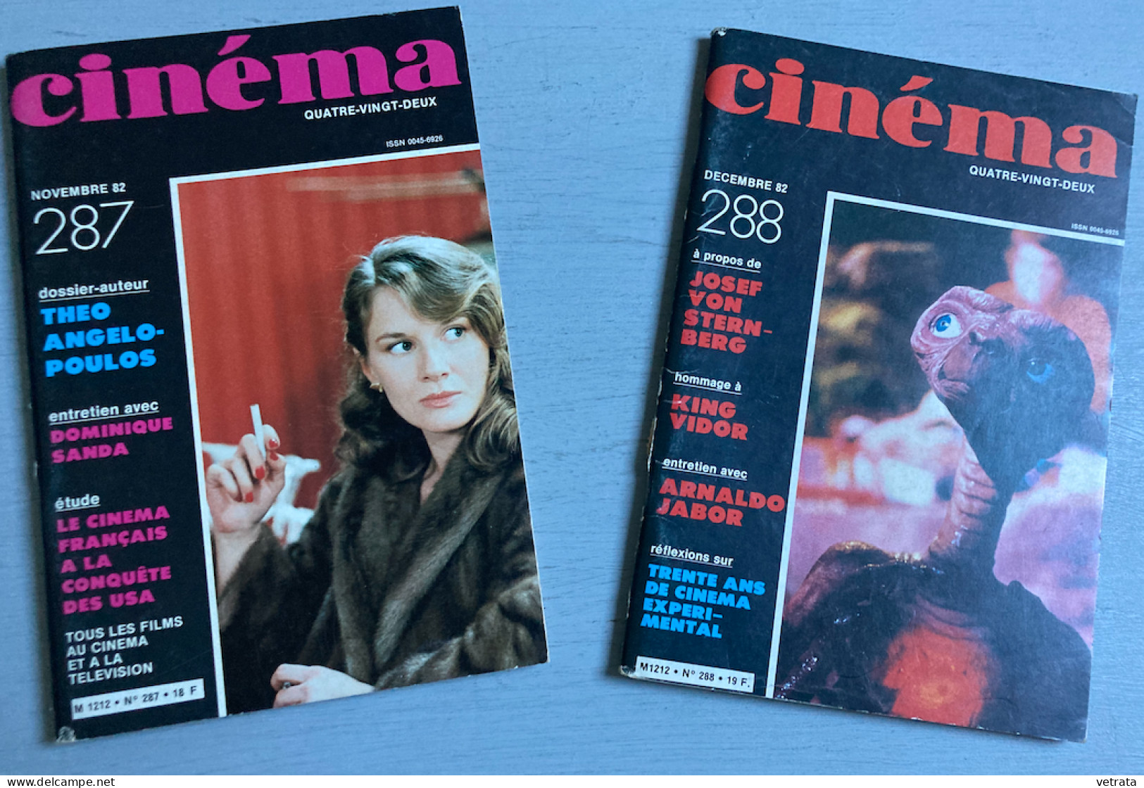 Cinéma = 13 N° de la Revue de la Fédération Française des Ciné-Clubs (1977/82) : N°223/227 (1977)-238 (1978)-250/251 (19