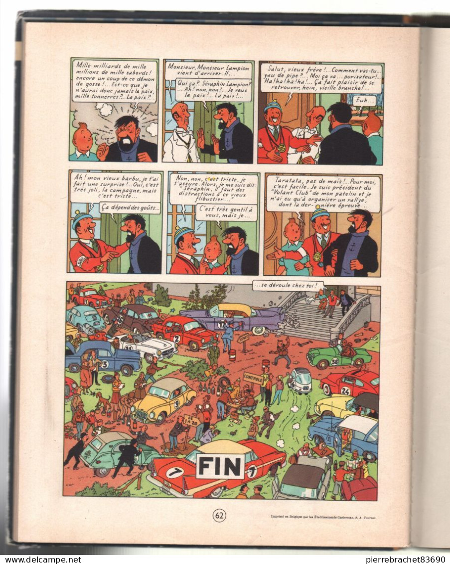 TINTIN. COKE EN STOCK. 1958 - Tintin