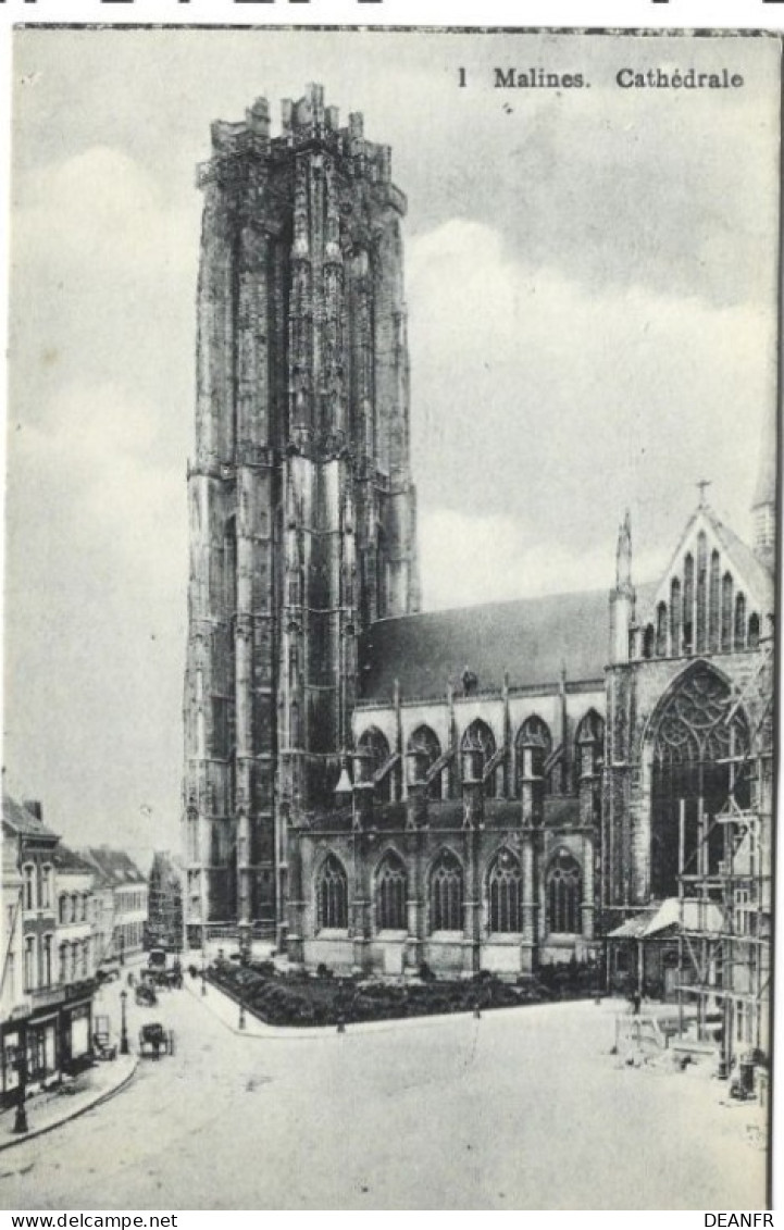 MALINES - La Cathédrale. Carte Impeccable. - Malines