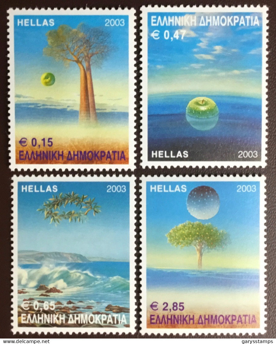 Greece 2003 Environmental Protection MNH - Nuevos