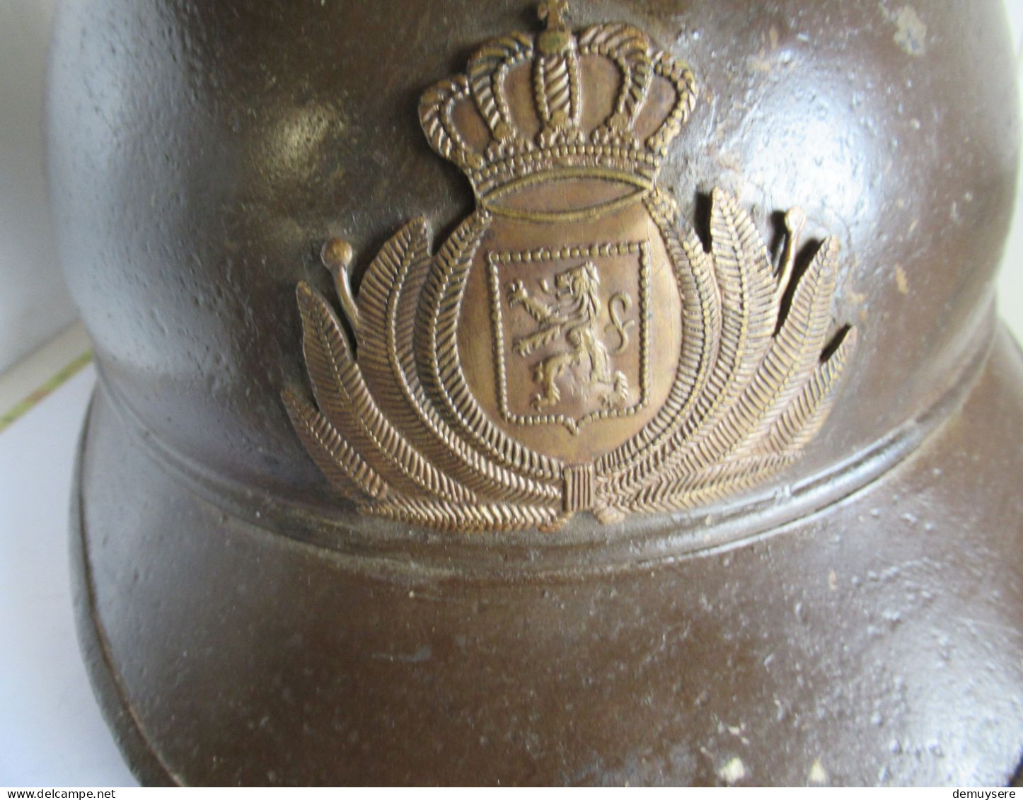 Lade 800 -belgische Helm - Casque Belge - Force Publique(congo) - Uitrusting