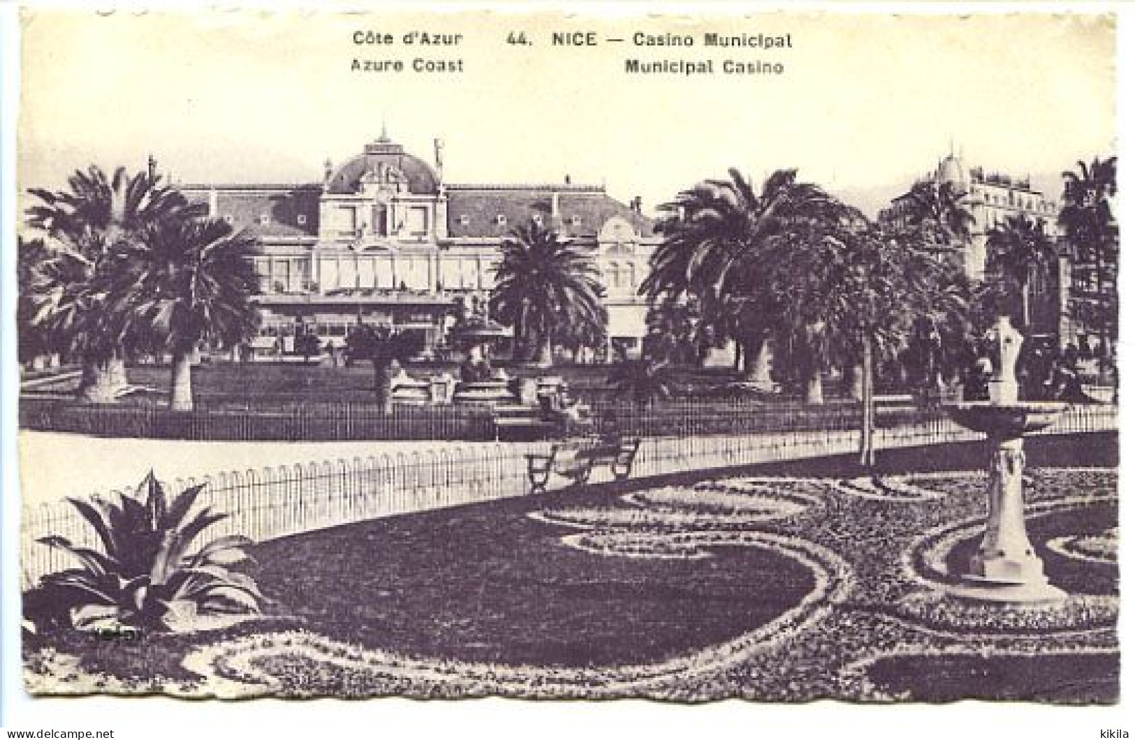 CPSM 9 X 14 Alpes Maritimes NICE Casino Municipal - Monuments, édifices