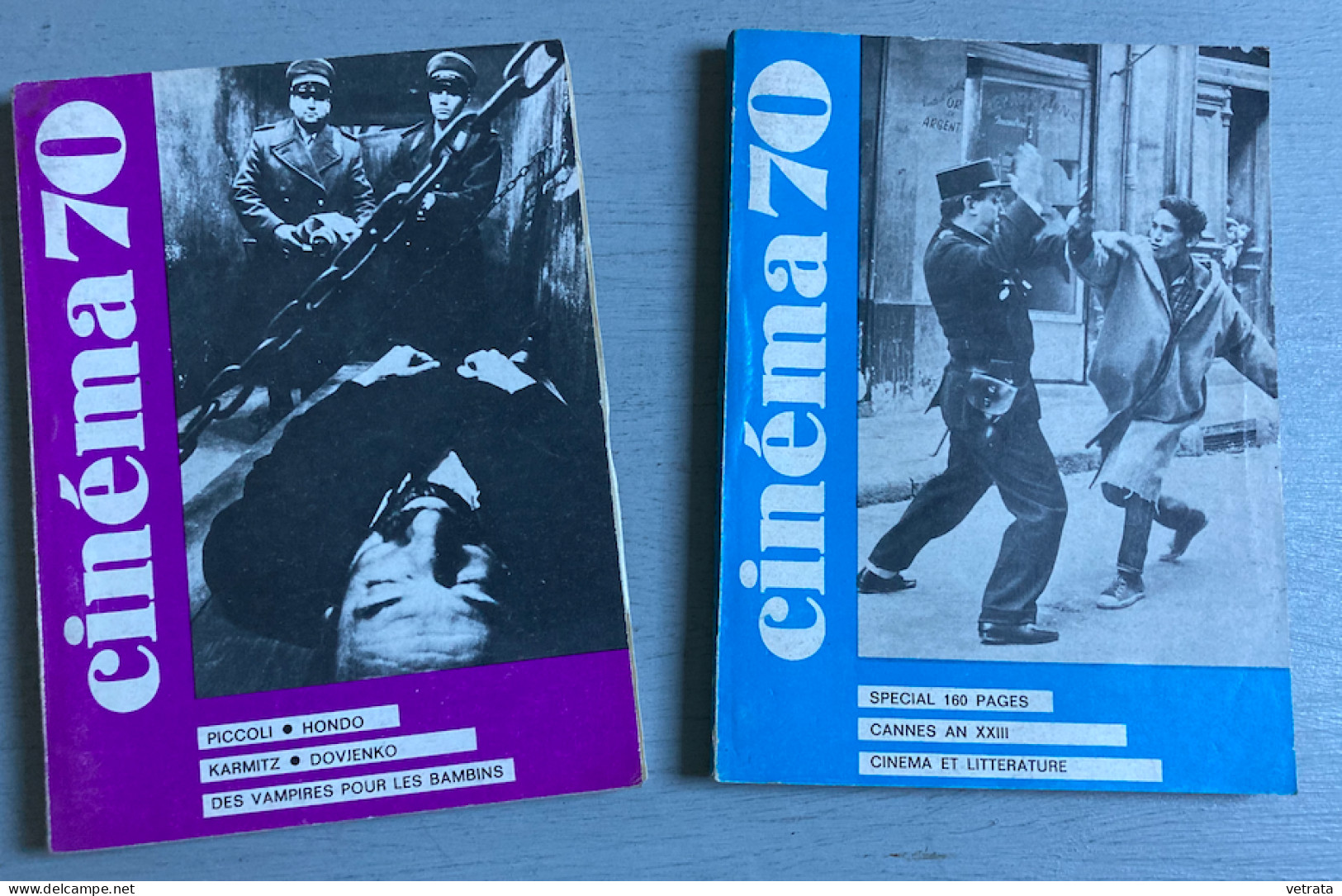 Cinéma = 16 N° De La Revue De La Fédération Française Des Ciné-Clubs (1969/76) : N°133/134/141 (1969)-147/148 (1970)-152 - Cinéma