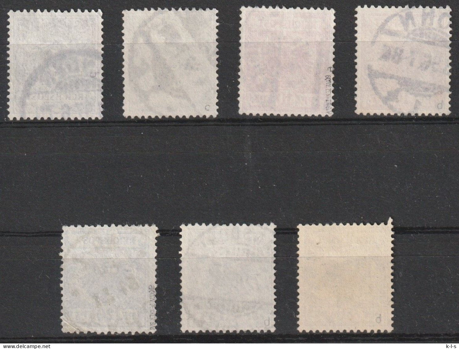 Deut. Reich: Posten Mit Div. Geprüften "Krone/Adler" Marken,  Gestpl./used - Lots & Kiloware (mixtures) - Max. 999 Stamps