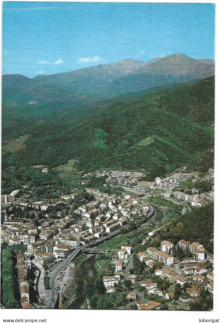 VUE GENERALE.- LUMIERE ET COULEURS DU VALLESPIR.- PERLE DES PYRÉNÉES.- AMELIE LES BAINS (66).- ( FRANCIA ). - Amélie-les-Bains-Palalda