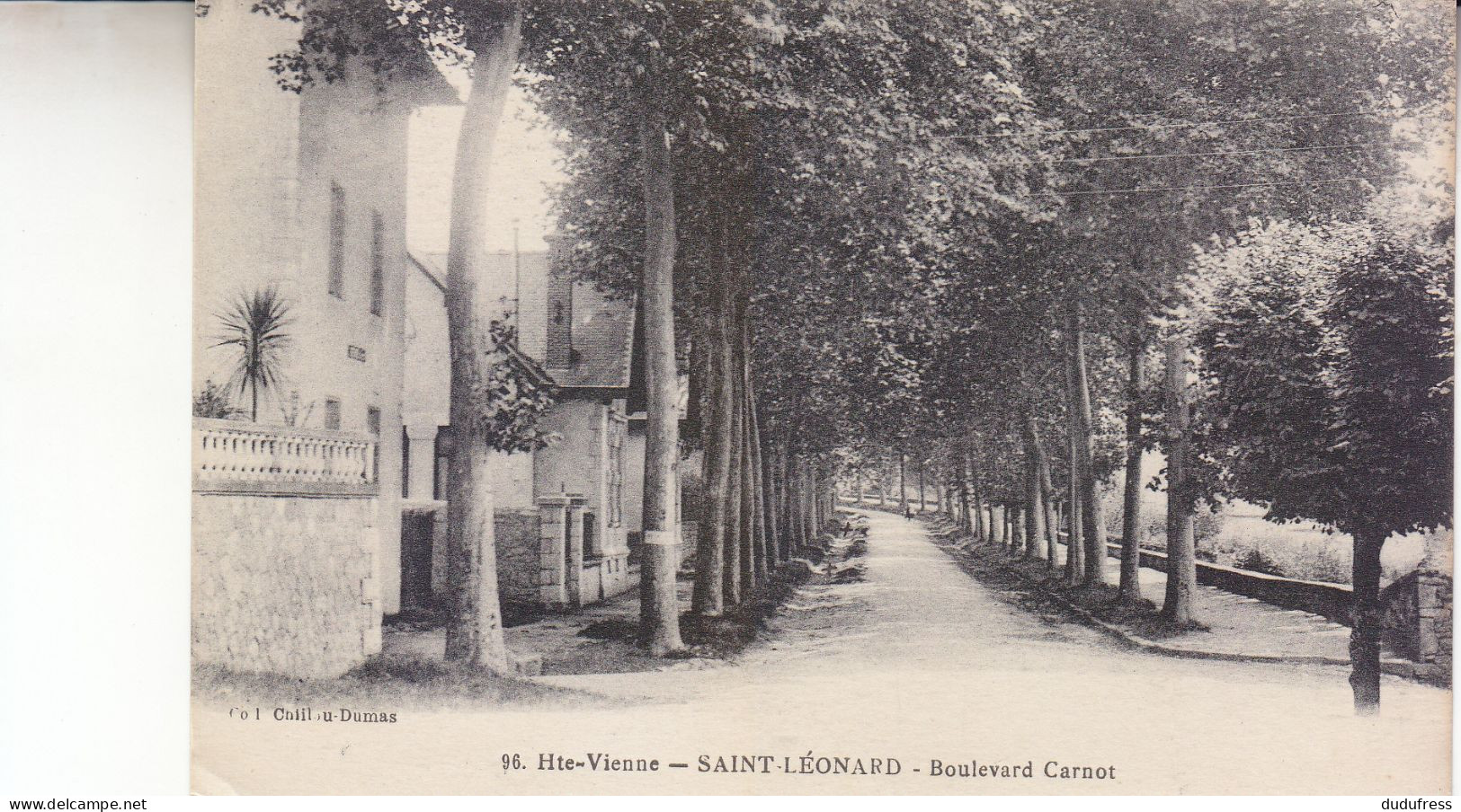 SAINT LEONARD  DE NOBLAT BOULEVARD CARNOT - Saint Leonard De Noblat