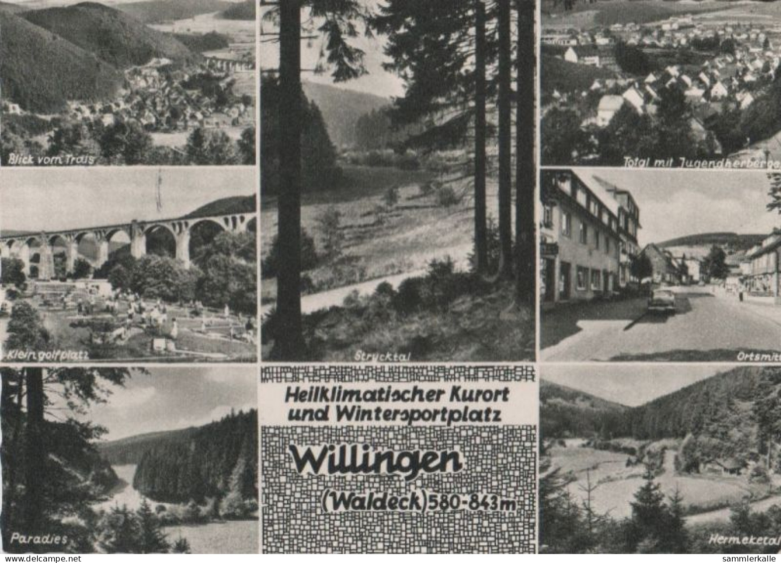 56722 - Willingen - U.a. Kleingolfplatz - 1965 - Waldeck