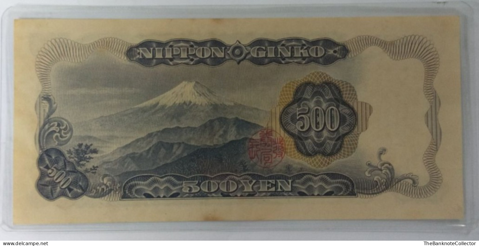 Japan 500 Yen ND 1969 P-95 EF-AUNC Fox Spots - Japon