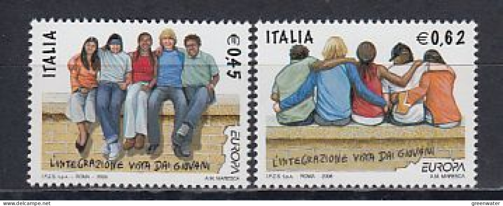 Europa Cept 2006 Italy 2v ** Mnh (59516) - 2006