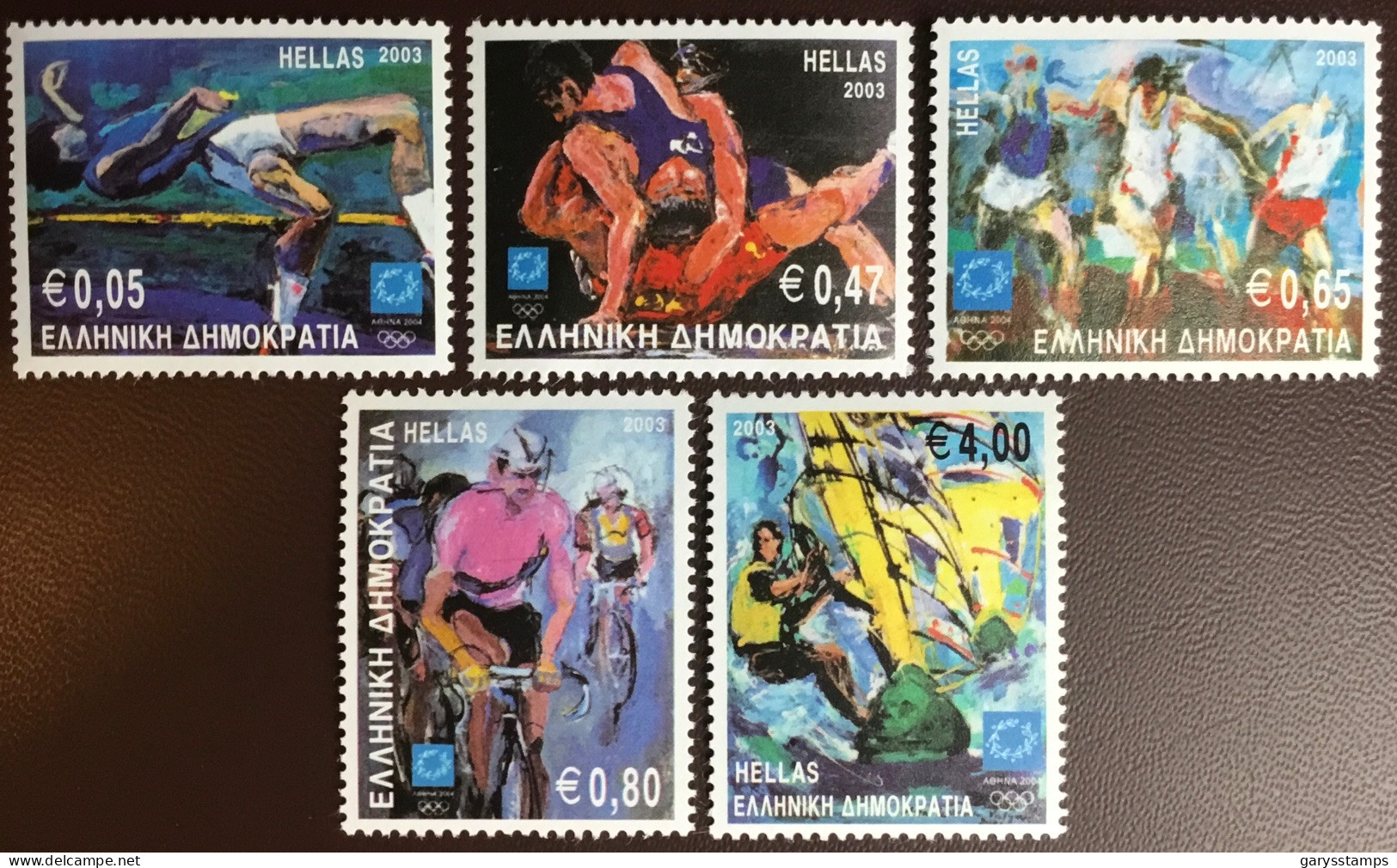 Greece 2003 Olympic Games Body & Mind MNH - Unused Stamps