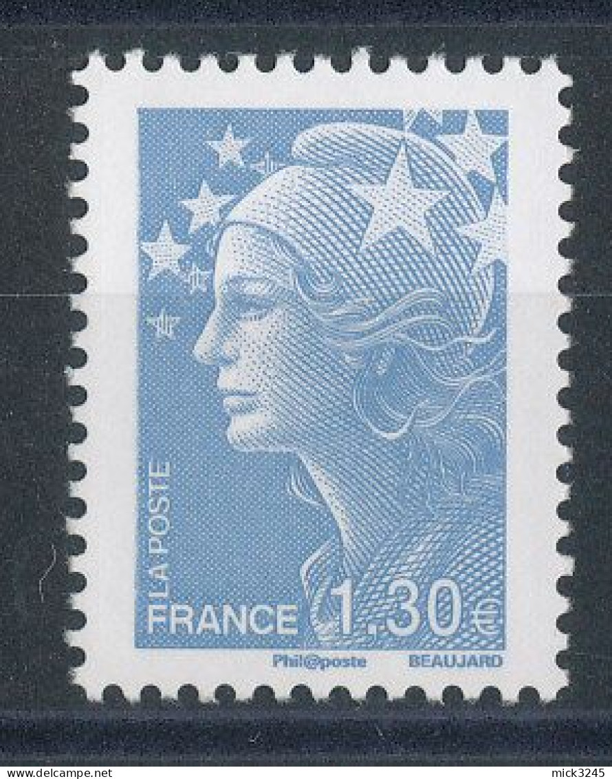 4344** Marianne 1,30€ Bleu Ciel - Ungebraucht