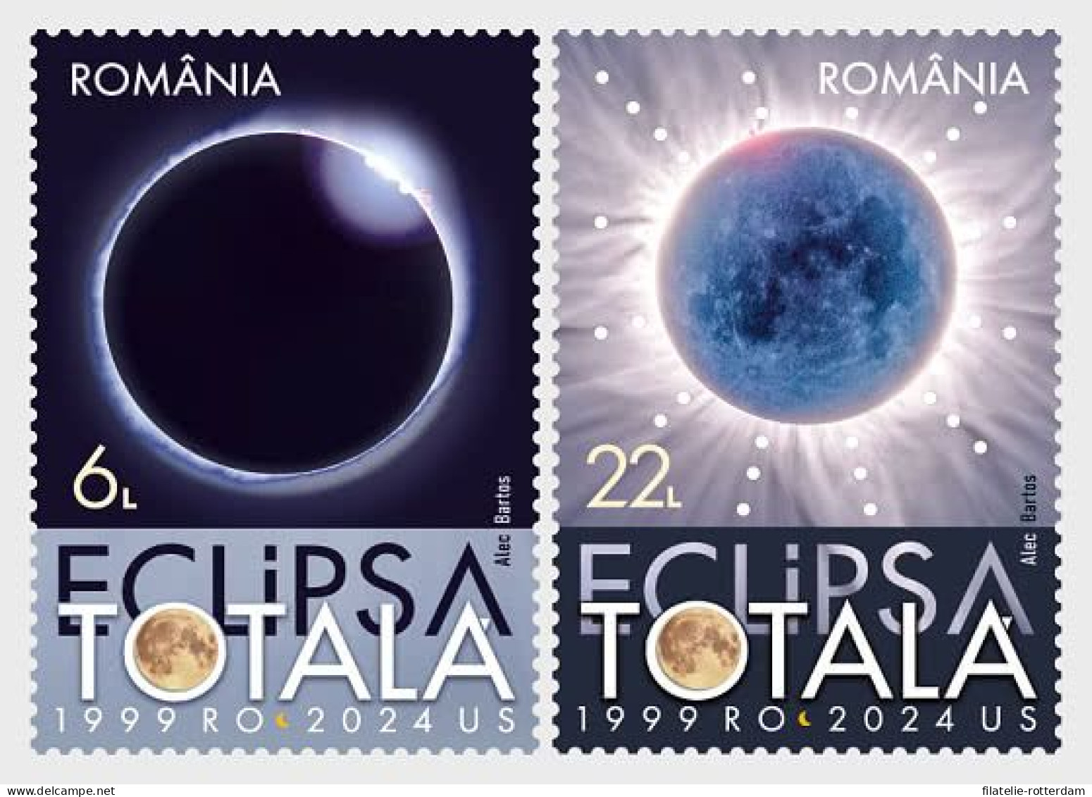 Romania / Roemenië - Postfris / MNH - Complete Set Eclipse 2024 - Nuevos