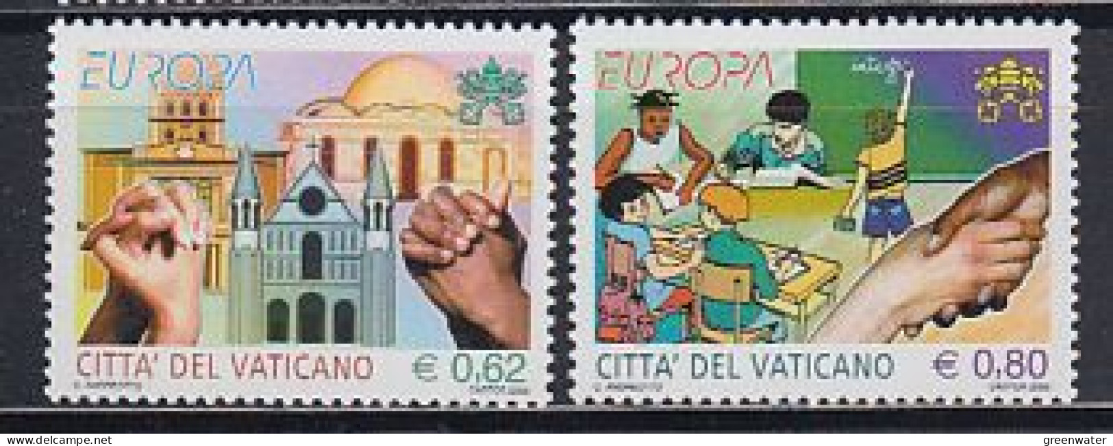 Europa Cept 2006 Vatican City 2v ** Mnh (59516C) - 2006