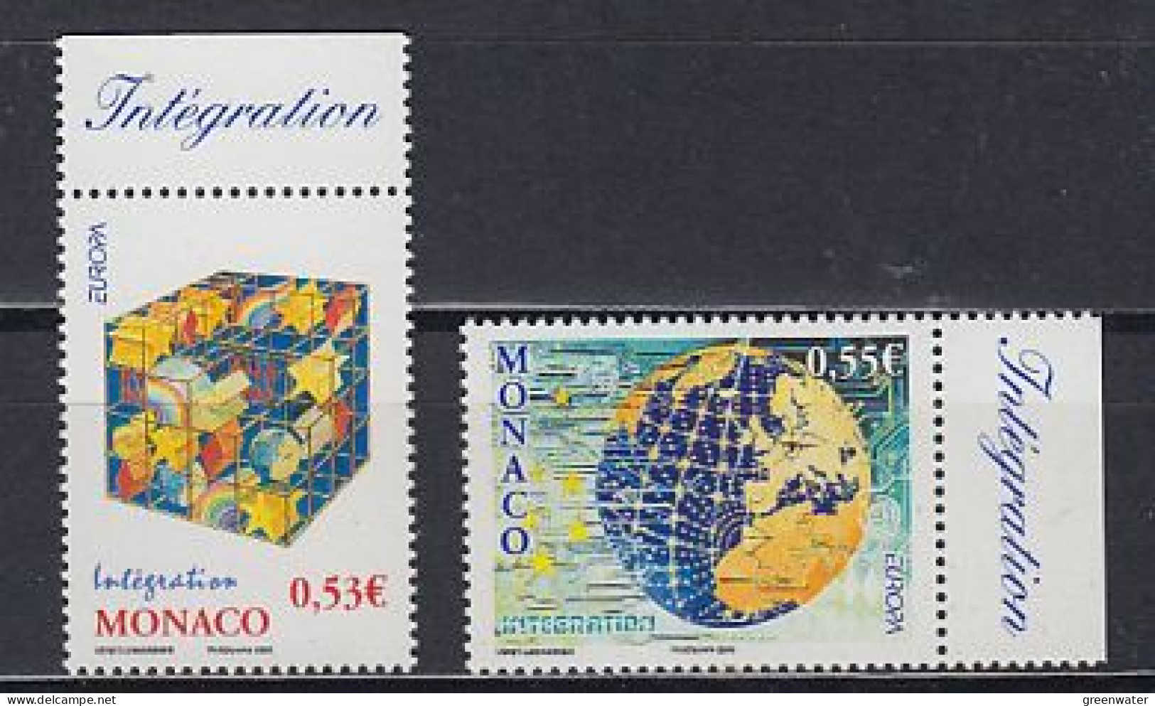 Europa Cept 2006 Monaco 2v ** Mnh (59516D) - 2006