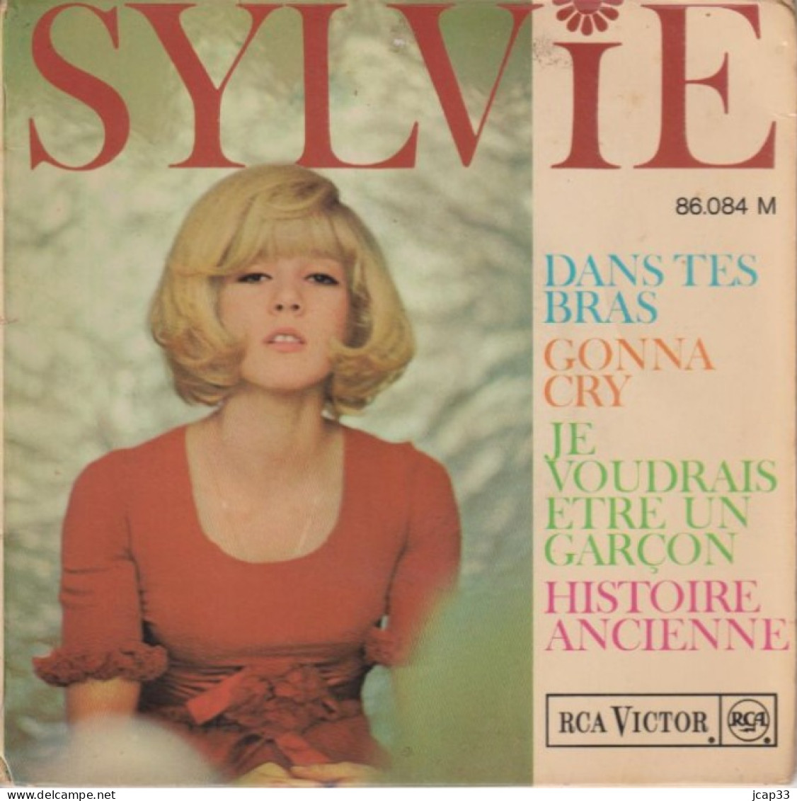 SYLVIE VARTAN  -   DANS TES BRAS ET 3 AUTRES TITRES  -  1965  - - Sonstige - Franz. Chansons