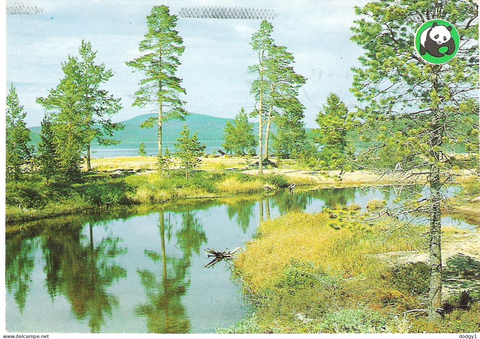 LAKE MENESJARVI, FINLAND. Circa 1978 USED POSTCARD M5 - Finlandia