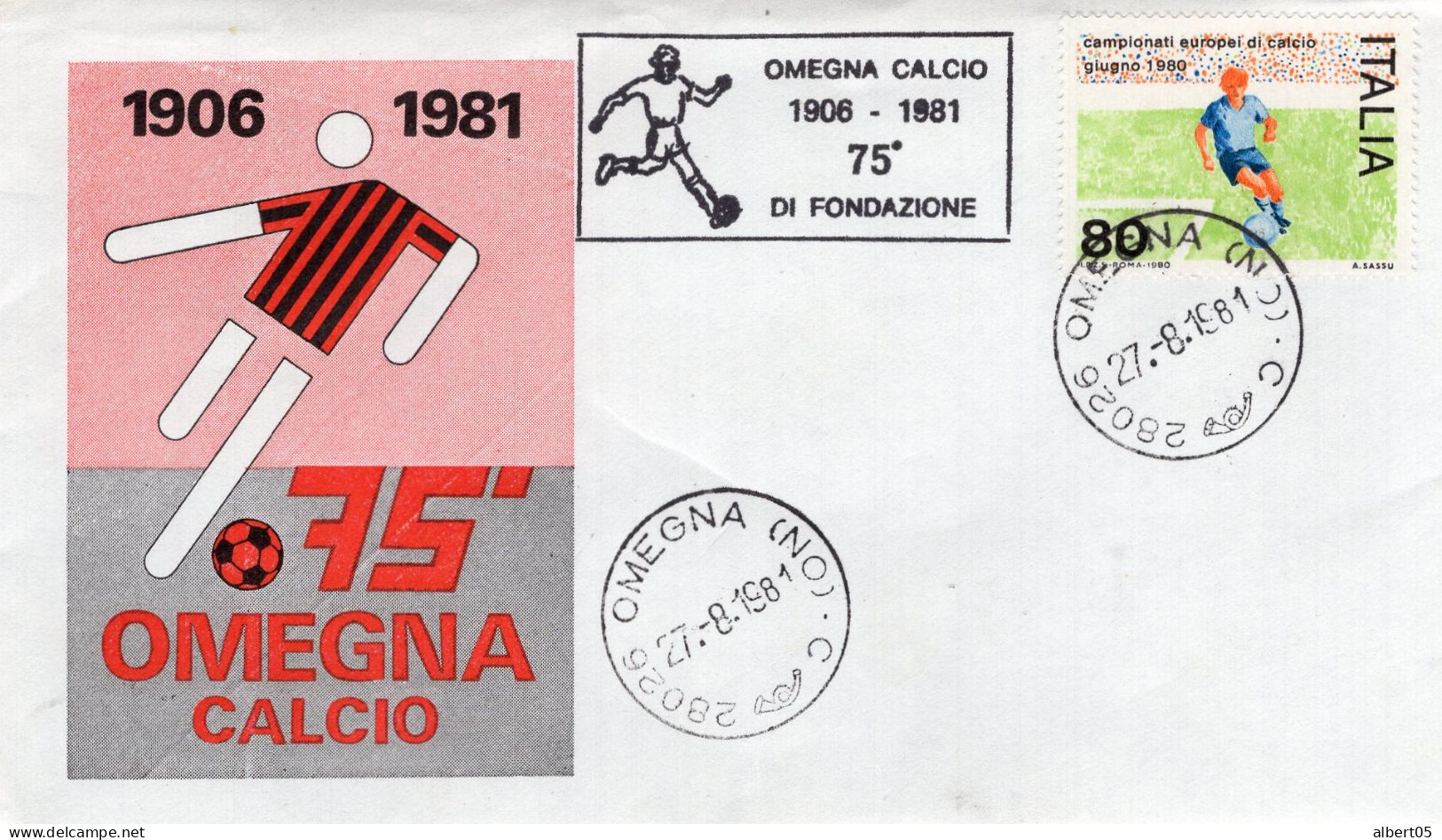 75 Omegna Calcio 1906 - 1981 - Football - 1981-90: Marcofilie