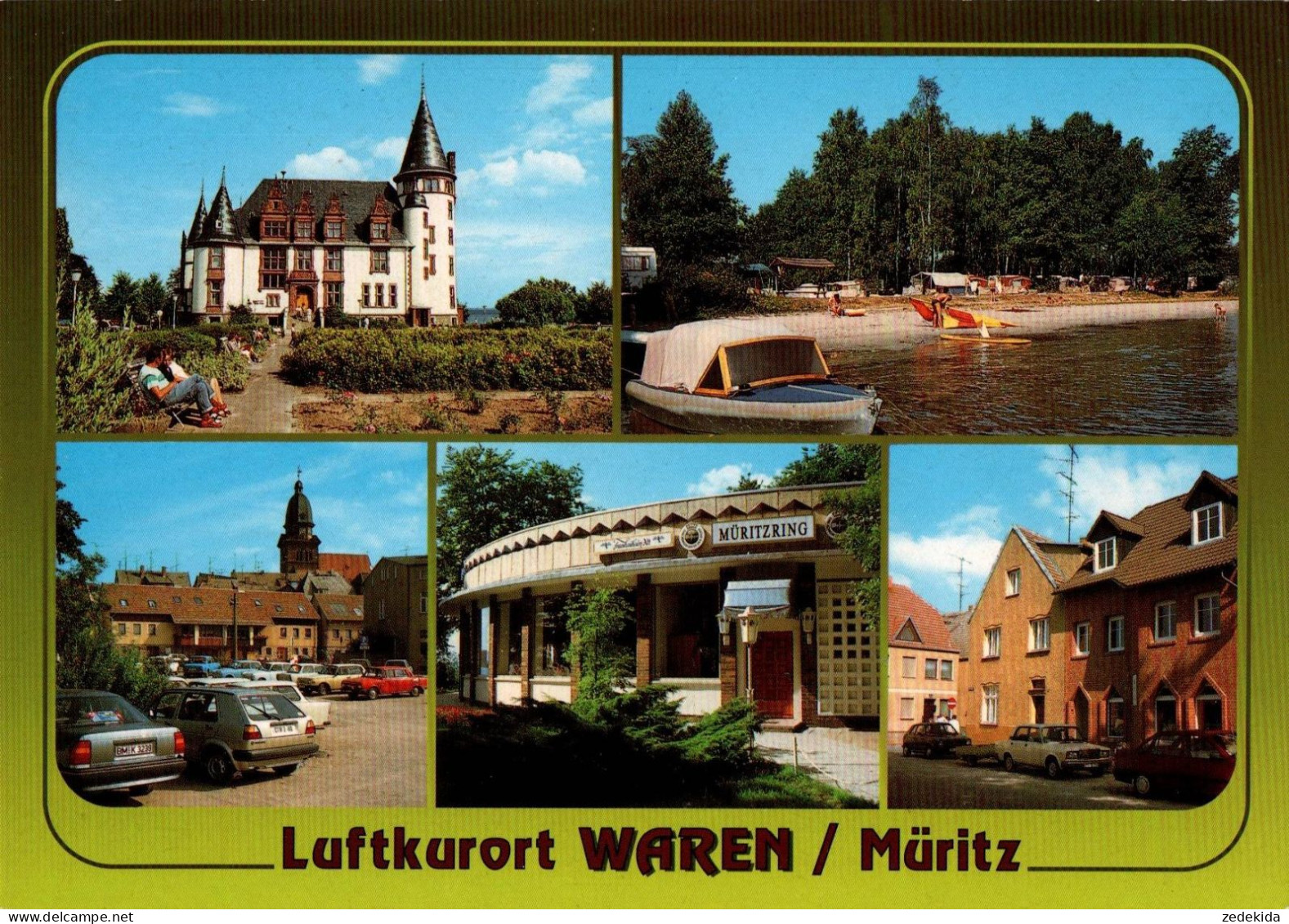 H1159 - TOP Waren Müritz - Bild Und Heimat Reichenbach Qualitätskarte - Waren (Müritz)