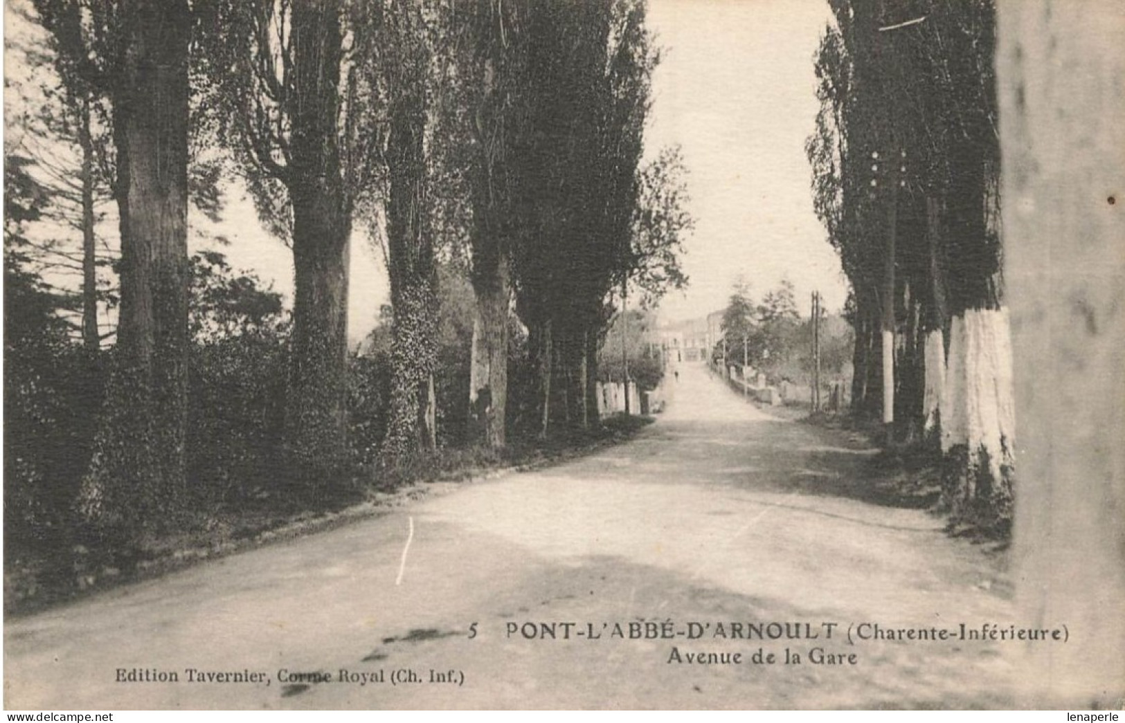 D6273 Pont L'abbé D'Arnoult Avenue De La Gare - Pont-l'Abbé-d'Arnoult