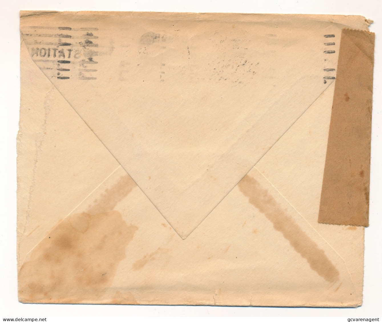 COVER 1941 WWII  PASSED BY ARMY EXAMINER   TO PORT OF SPAIN                VOIR IMAGES - Briefe U. Dokumente