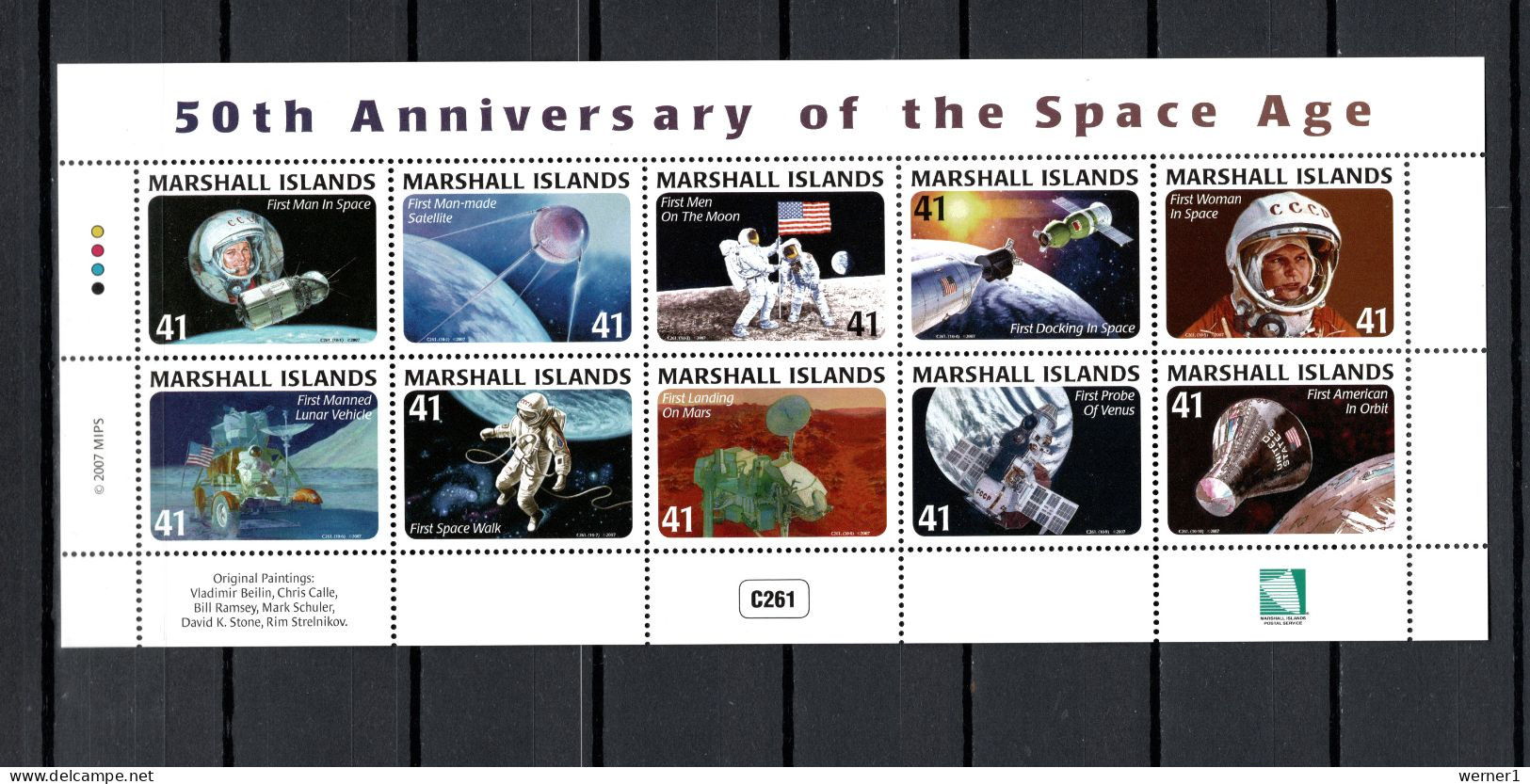 Marshall Islands 2007 Space, 50th Anniversary Of The Space Age Sheetlet MNH - Oceanía