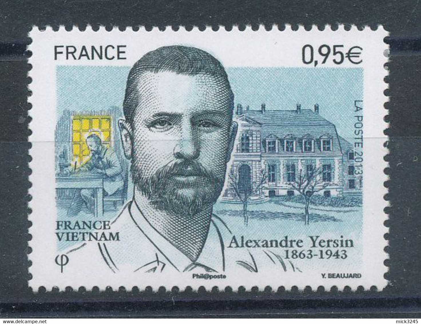 4799** Alexandre Yersin - Unused Stamps