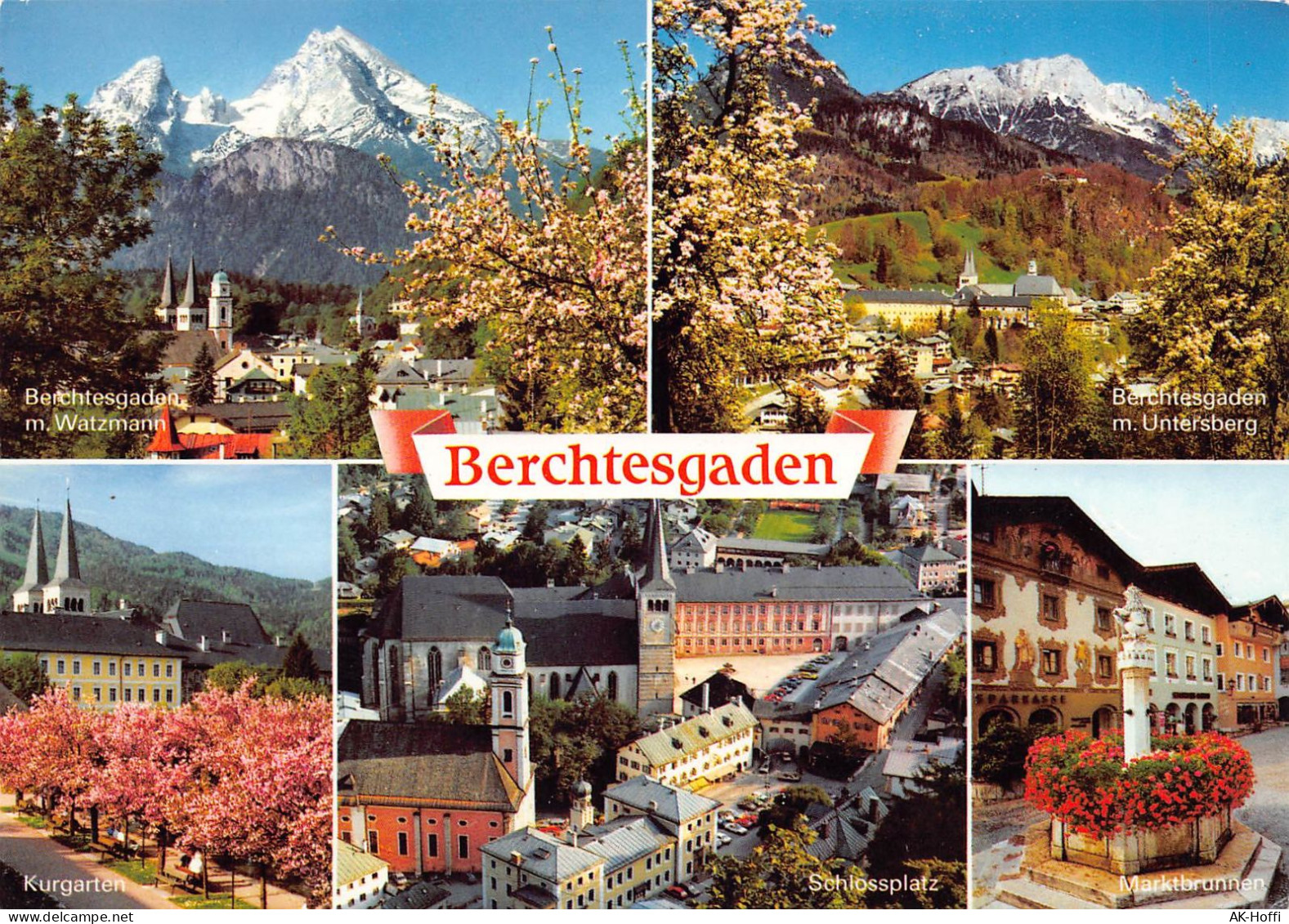 Berchtesgaden - Mehrbildkarte - Berchtesgaden