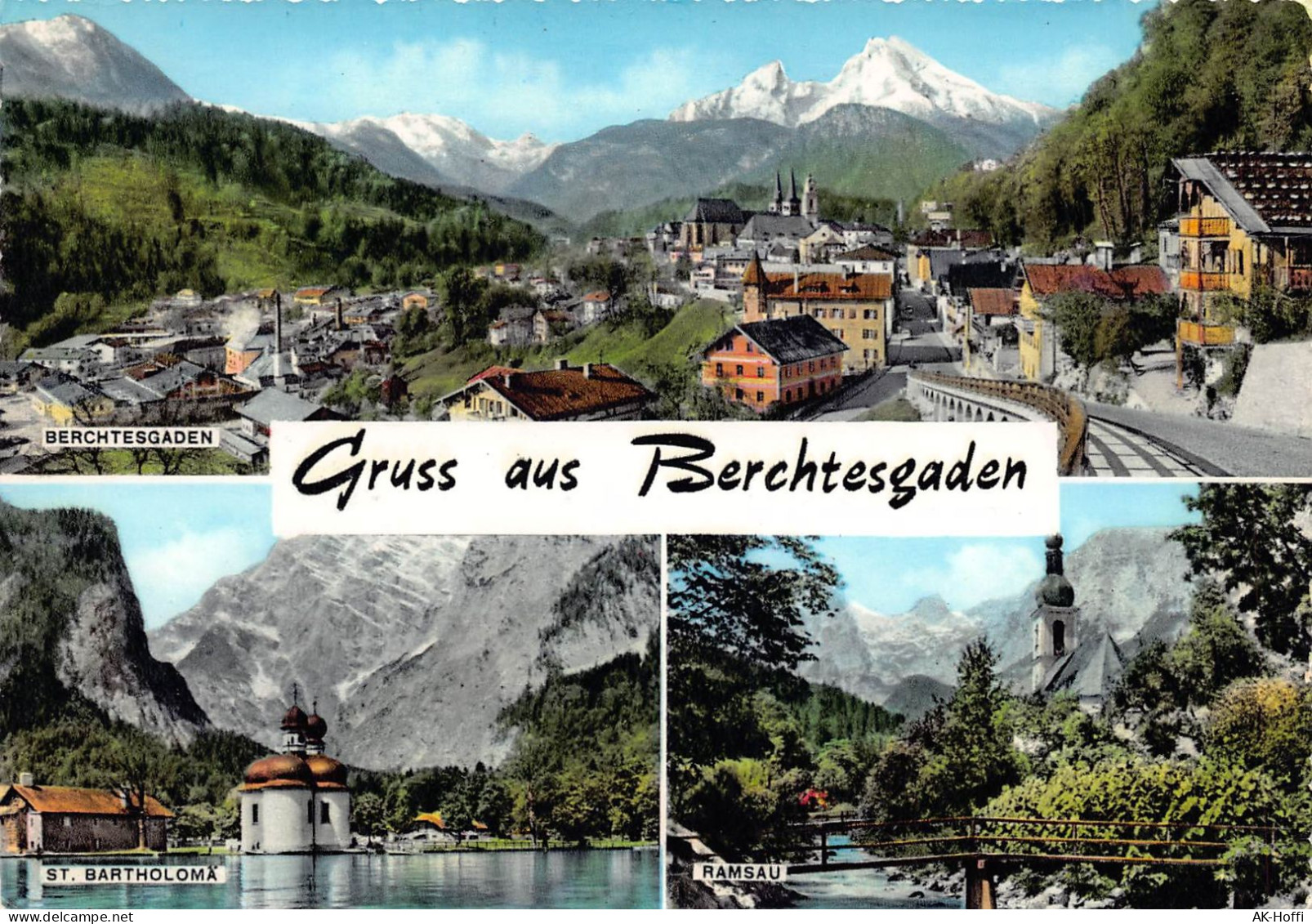 Berchtesgaden - Mehrbildkarte - Berchtesgaden