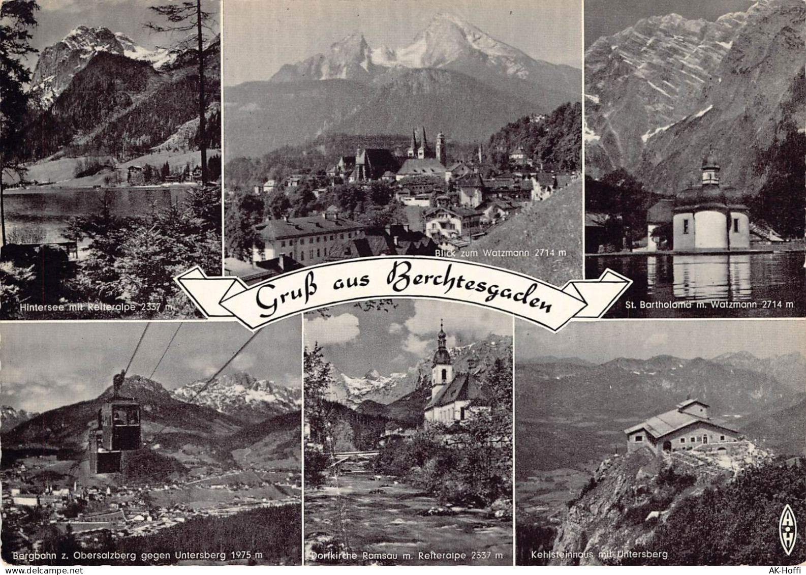 Berchtesgaden - Mehrbildkarte - Berchtesgaden