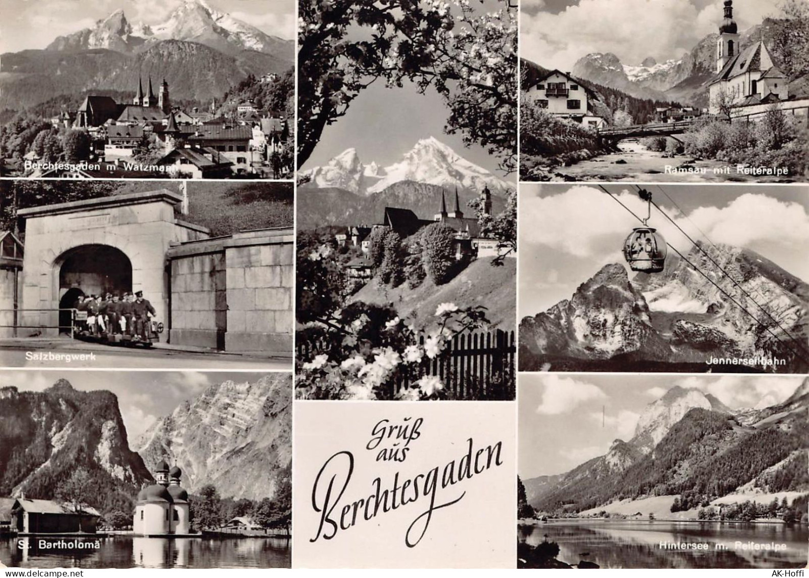 Berchtesgaden - Mehrbildkarte - Berchtesgaden