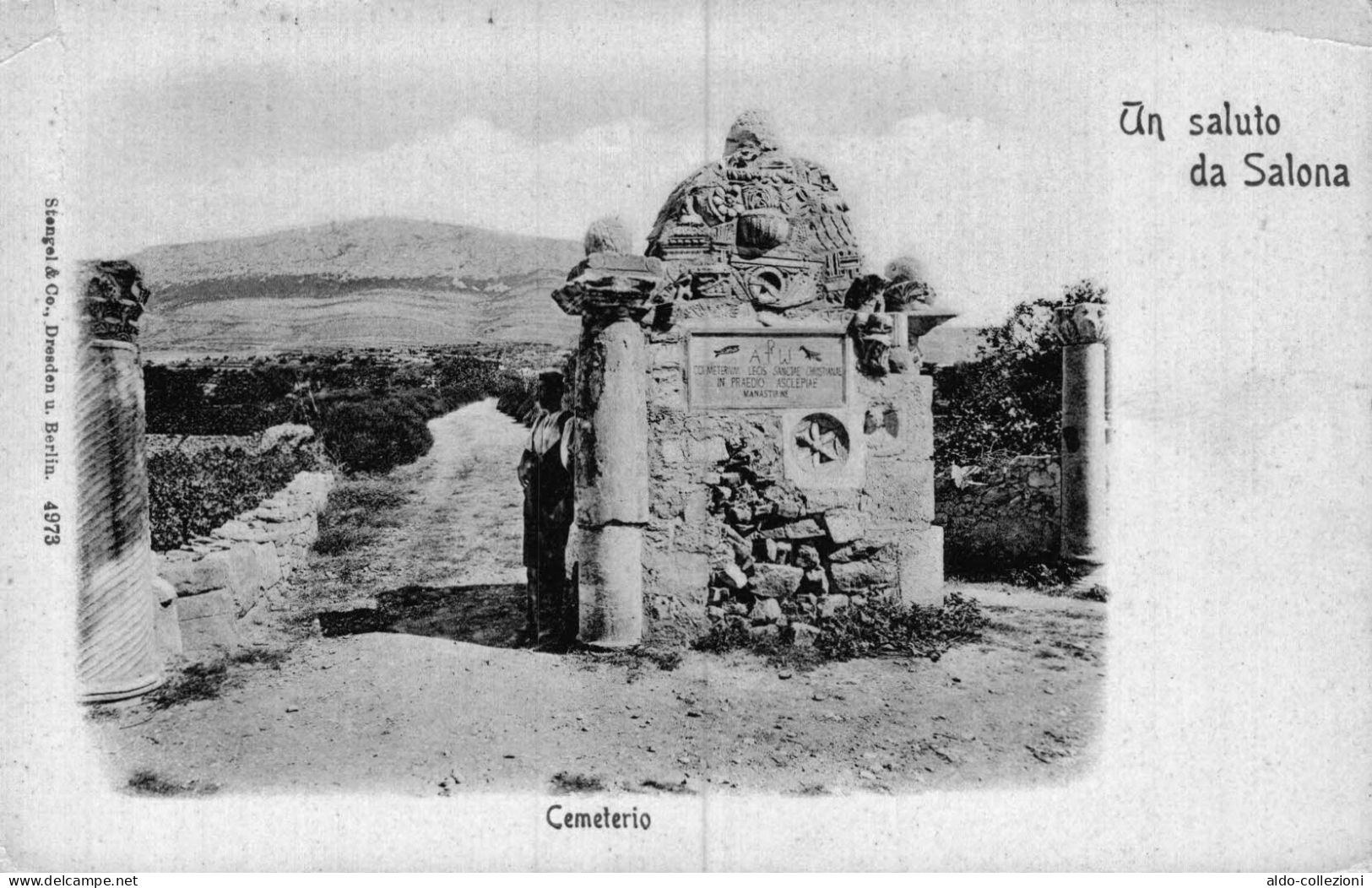Croazia  Salona Cimitero Cemeterio FP V523 - Kroatien