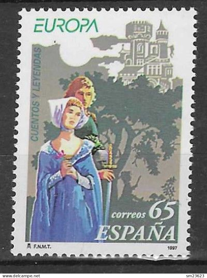 Spanien / Espana 1997  Mi.Nr. 3323 , EUROPA CEPT Sagen Und Legenden - Postfrisch / MNH / (**) - 1997