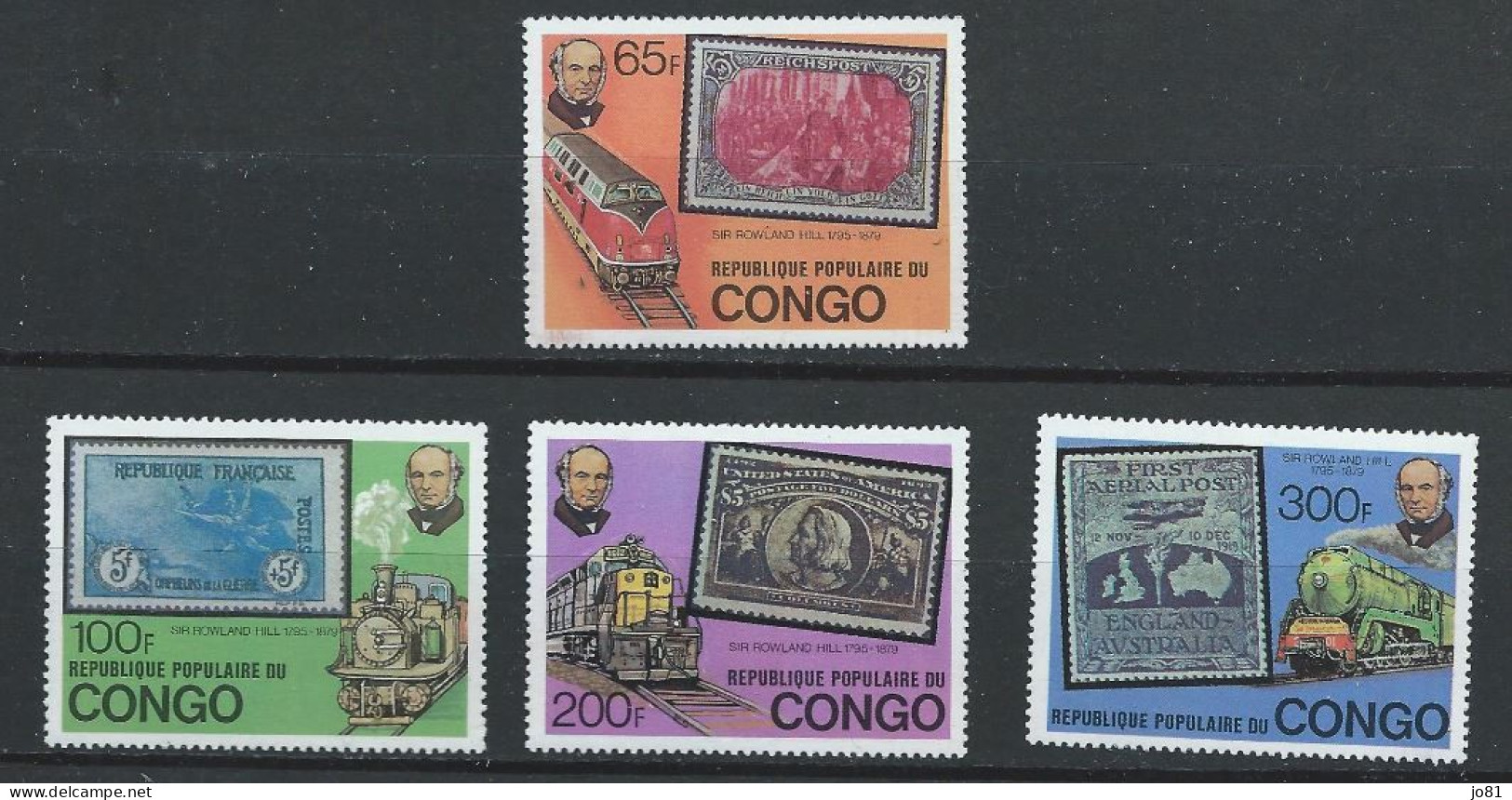 Congo-Brazzaville YT 544-547 Neuf Sans Charnière XX MNH - Mint/hinged