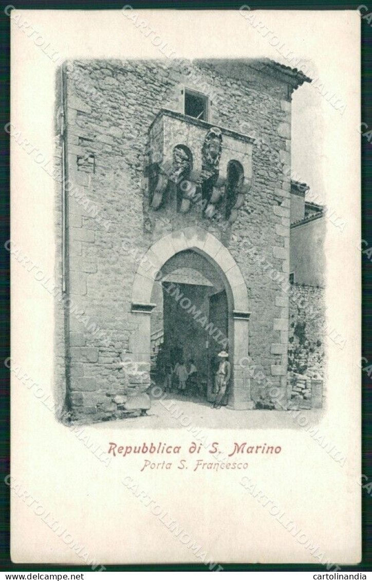 San Marino Alterocca ? Porta San Francesco Cartolina MQ5620 - San Marino