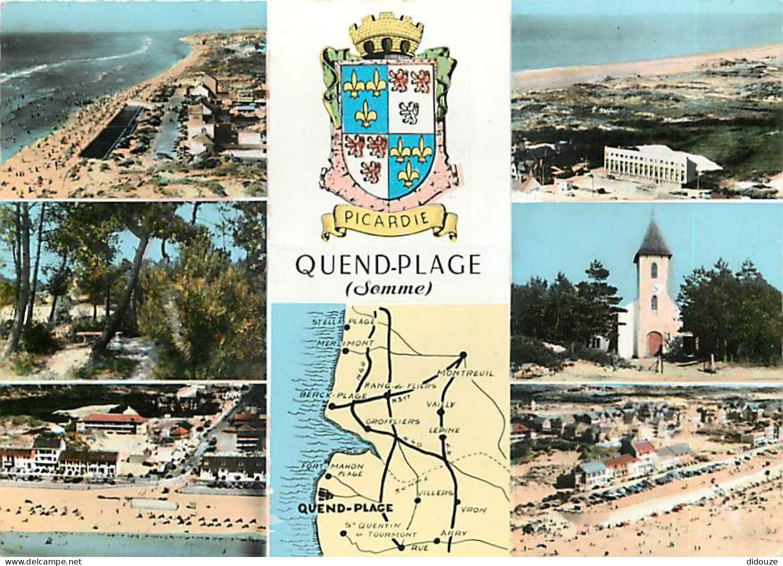 80 - Quend Plage Les Pins - Multivues - CPM - Voir Scans Recto-Verso - Quend