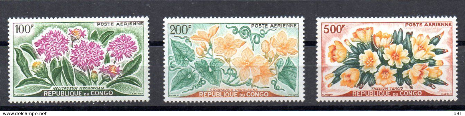 Congo-Brazzaville YT PA 2-4 Neuf Sans Charnière XX MNH - Mint/hinged