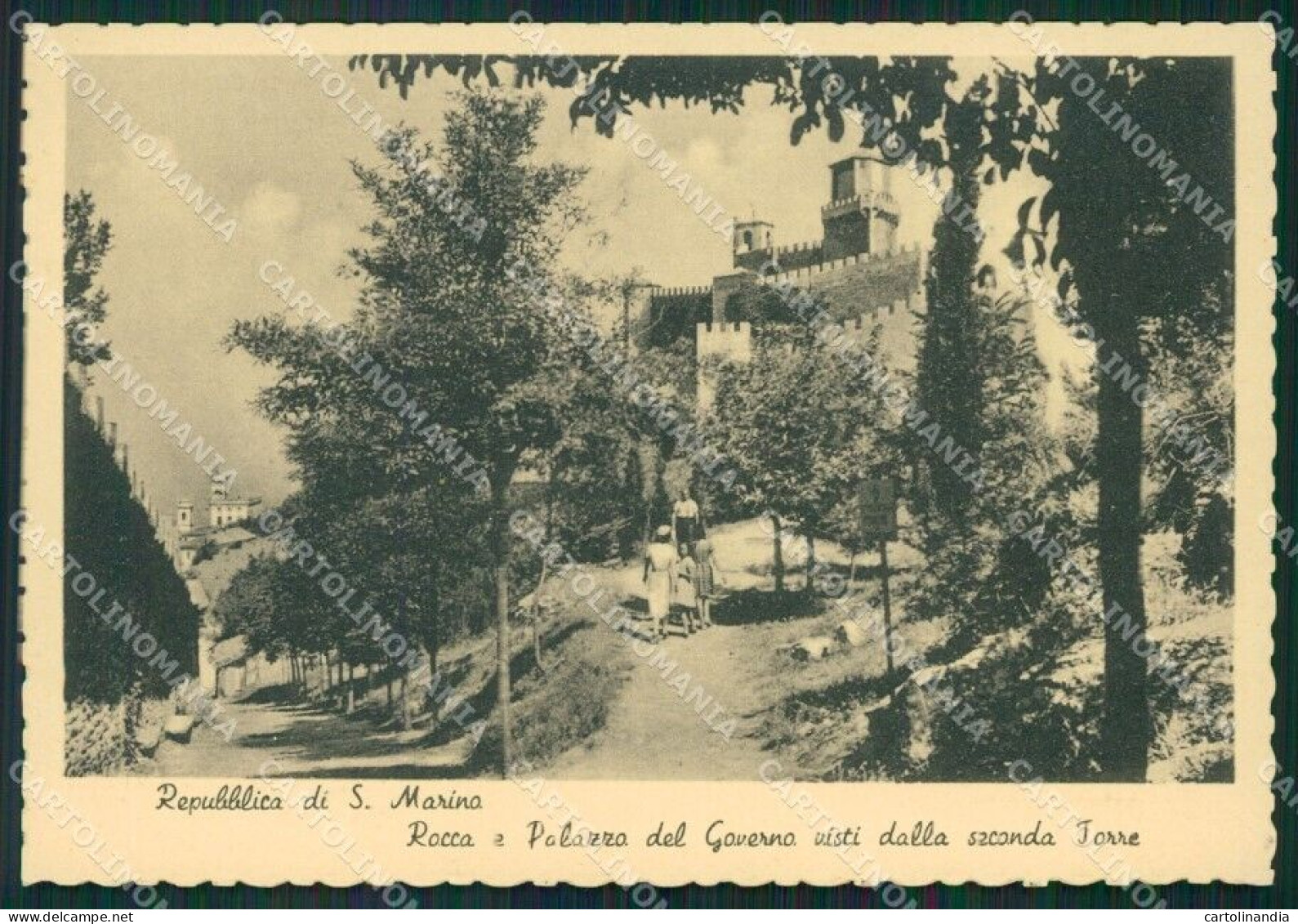 San Marino Palazzo Del Governo FG Cartolina MQ5697 - Saint-Marin