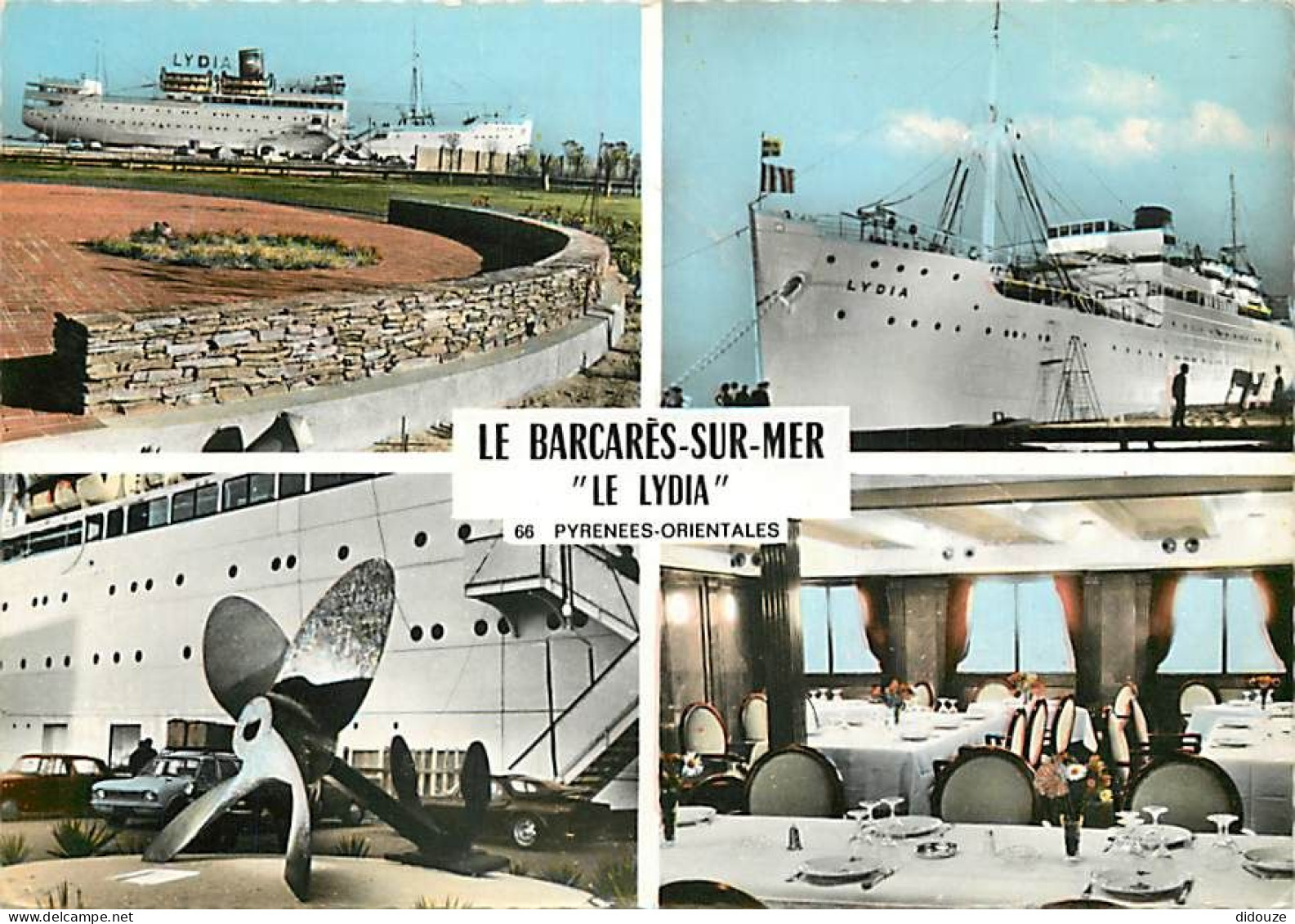 66 - Port Barcarès - Le Lydia Paquebot Des Sables - Multivues - Bateaux - Automobiles - CPSM Grand Format - Voir Scans R - Port Barcares
