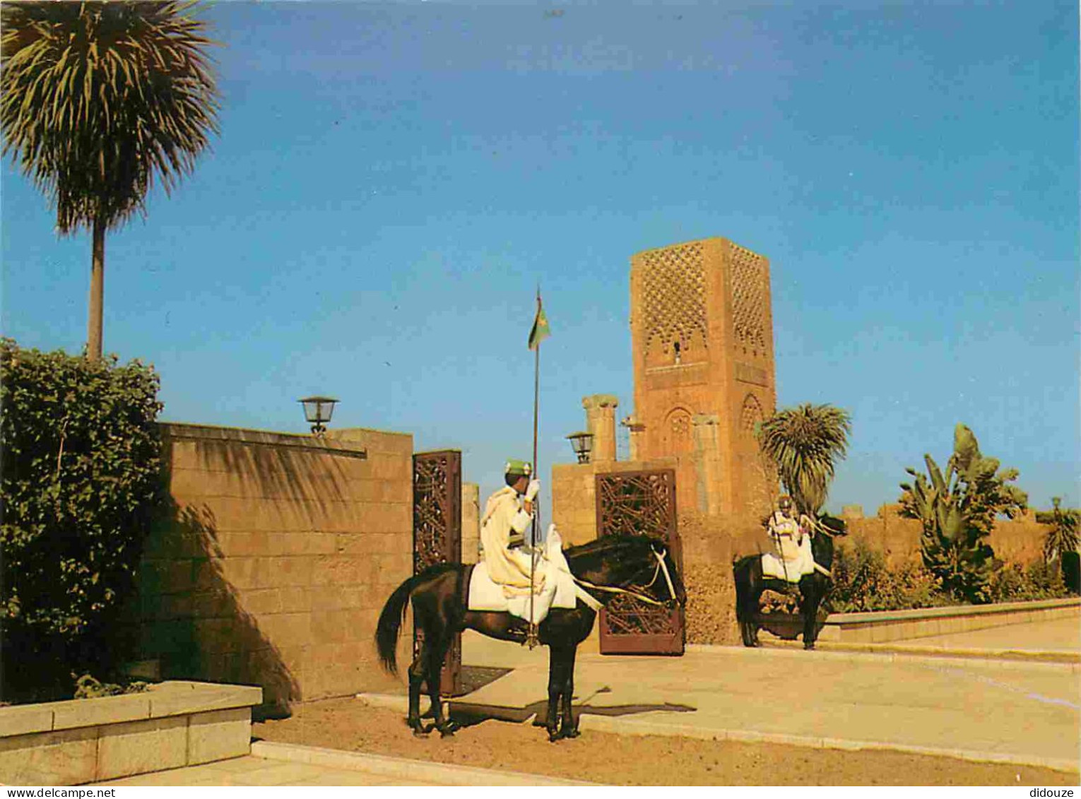 Maroc - Rabat - L'entrée Du Mausolée Mohammed V Et La Tour Hassan - Garde Royale à Cheval - CPM - Carte Neuve - Voir Sca - Rabat