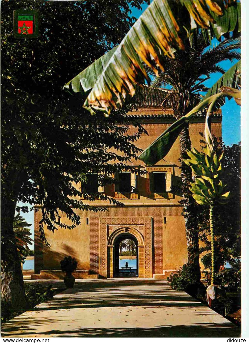 Maroc - Marrakech - Entrée Du Pavillon De La Ménara - CPM - Carte Neuve - Voir Scans Recto-Verso - Marrakech