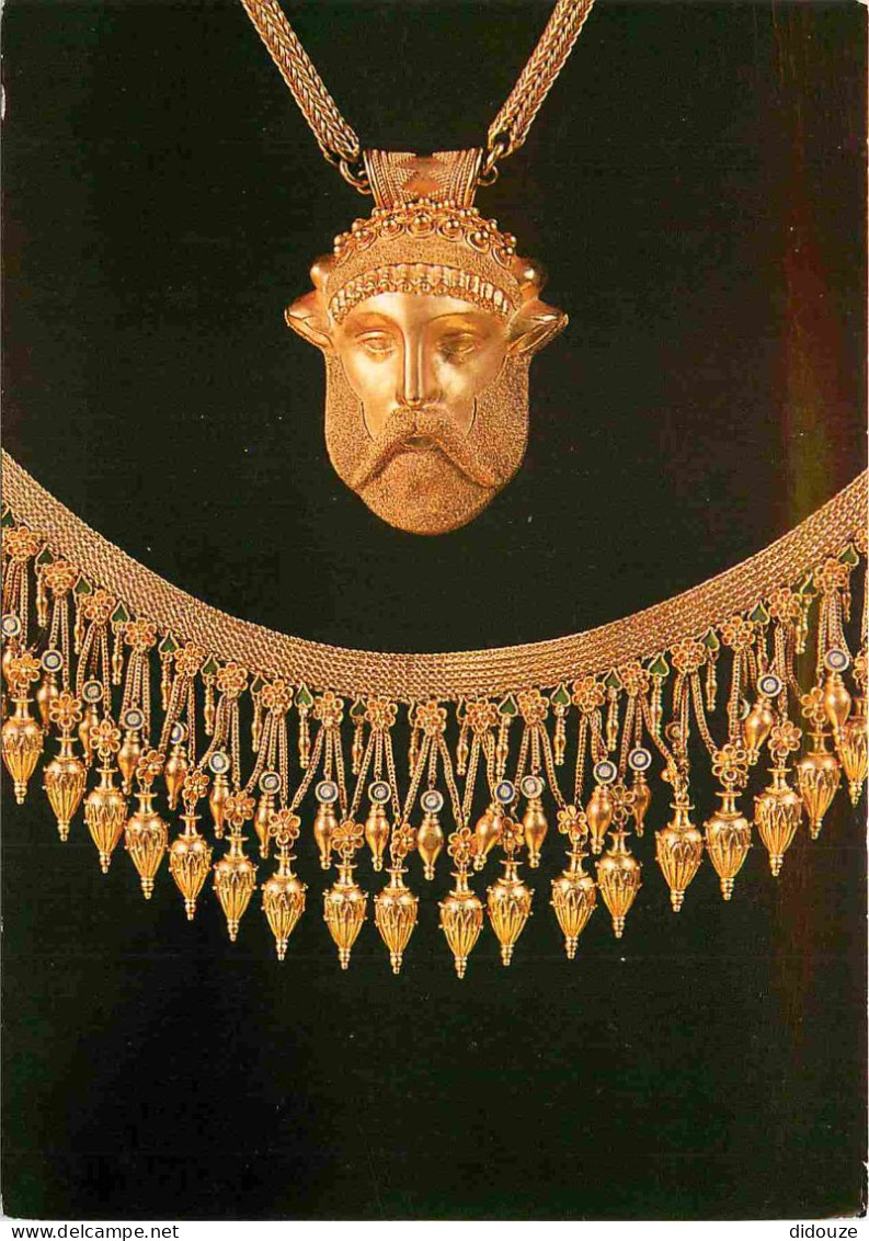 Irlande - Dublin - National Museum Of Ireland - Gold Pendant And Necklace - Art Antiquité - CPM - Carte Neuve - Voir Sca - Dublin