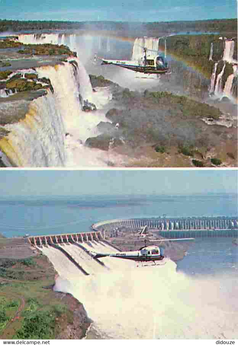 Brésil - Parana - Foz Do Iguacu - Multivues - Hélicoptère - Carte Neuve - CPM - Voir Scans Recto-Verso - Altri