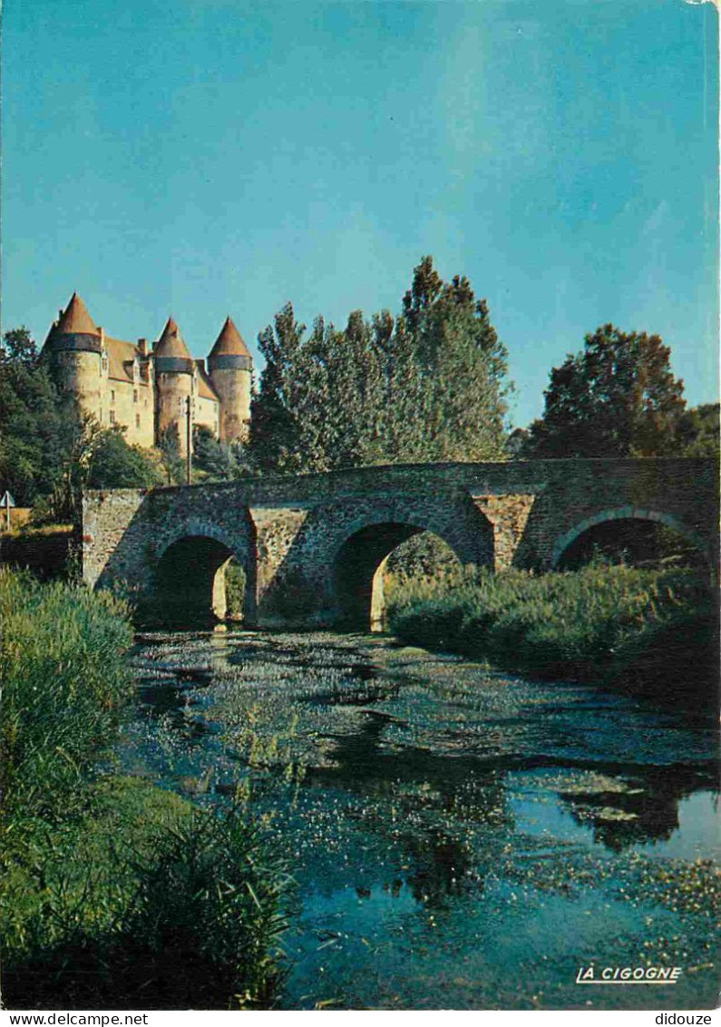 18 - Culan - Le Vieux Pont Sur L'Arnon Et Ie Château - CPM - Voir Scans Recto-Verso - Culan